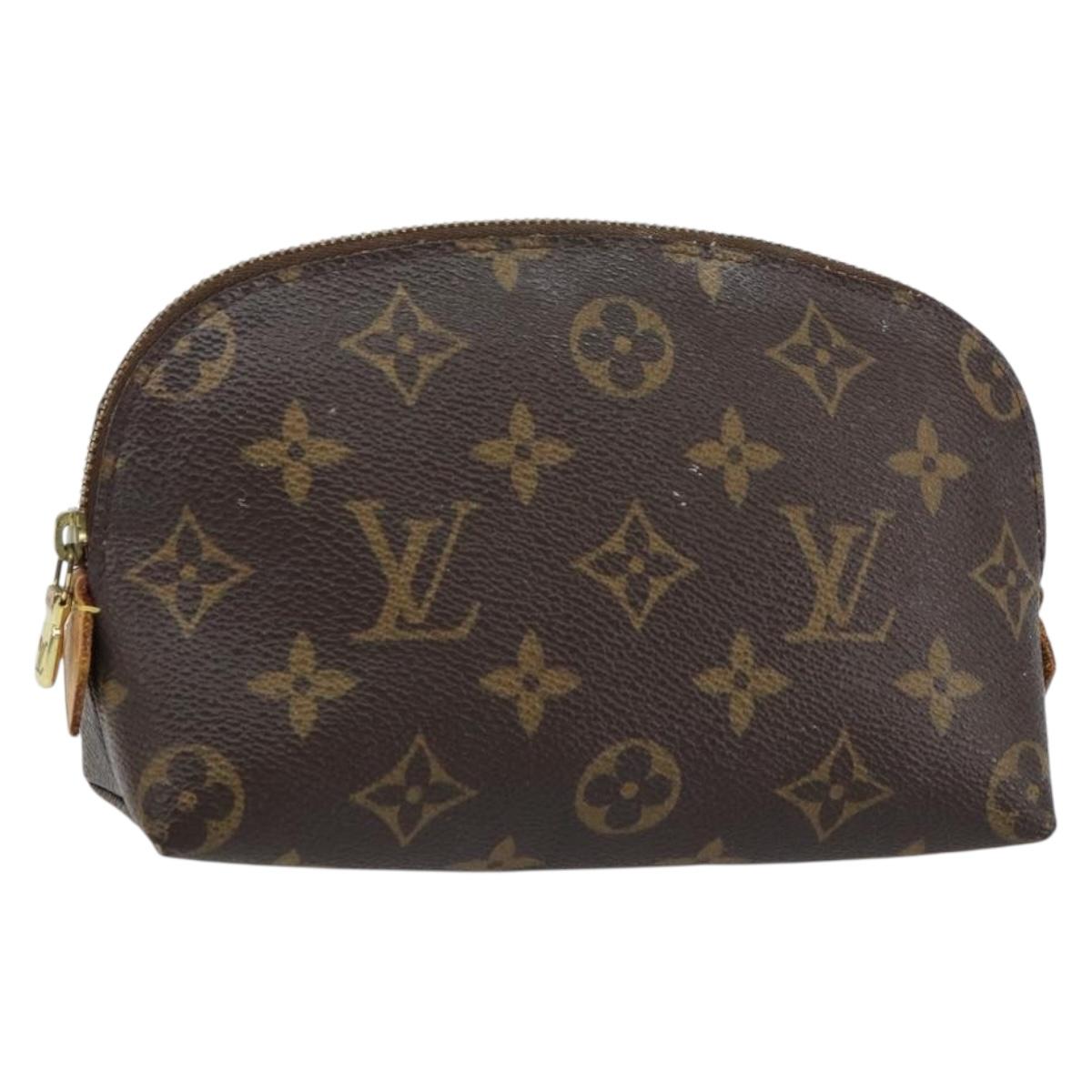 LOUIS VUITTON Monogram Pochette Cosmetic PM Pouch M43998 LV Auth 161171