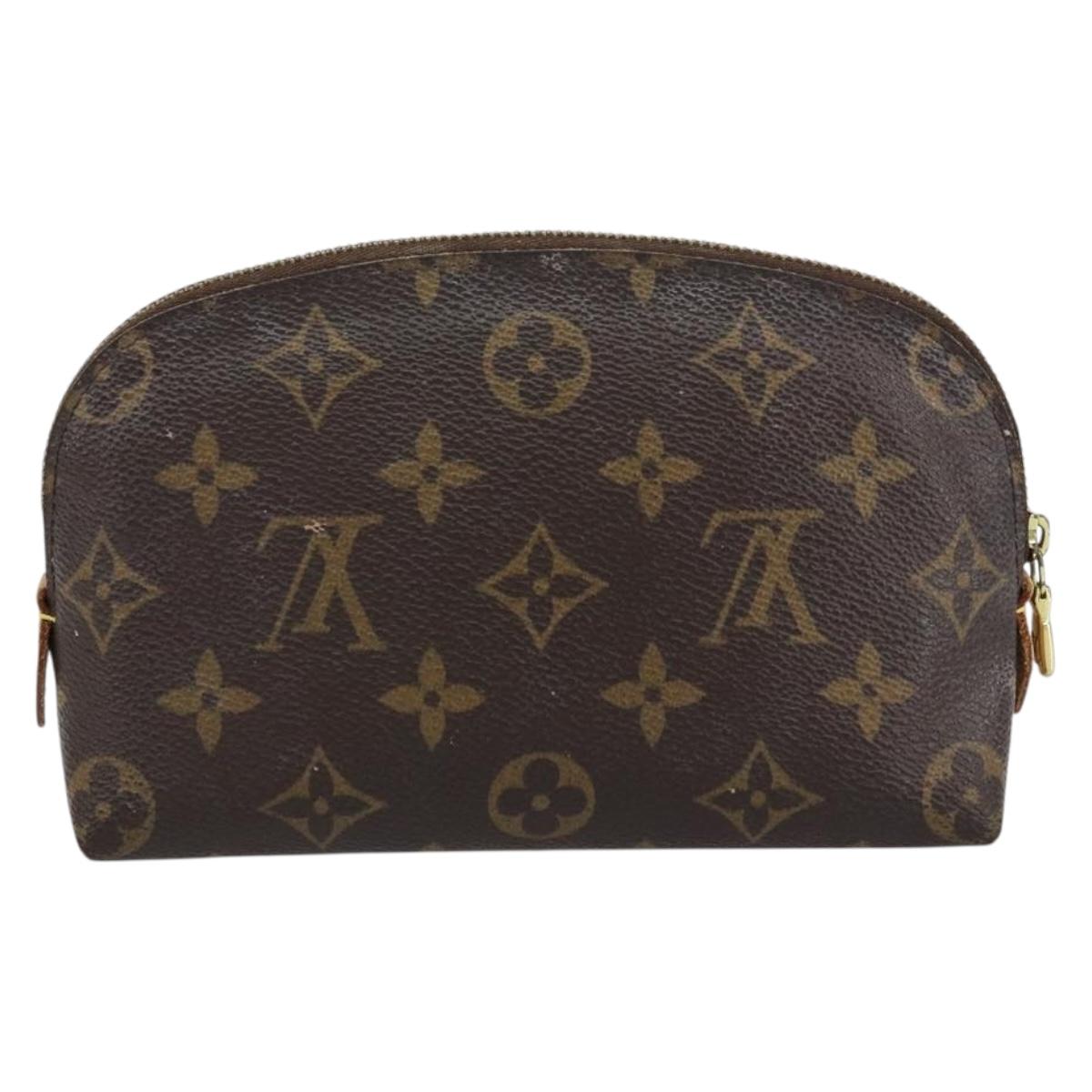LOUIS VUITTON Monogram Pochette Cosmetic PM Pouch M43998 LV Auth 161171
