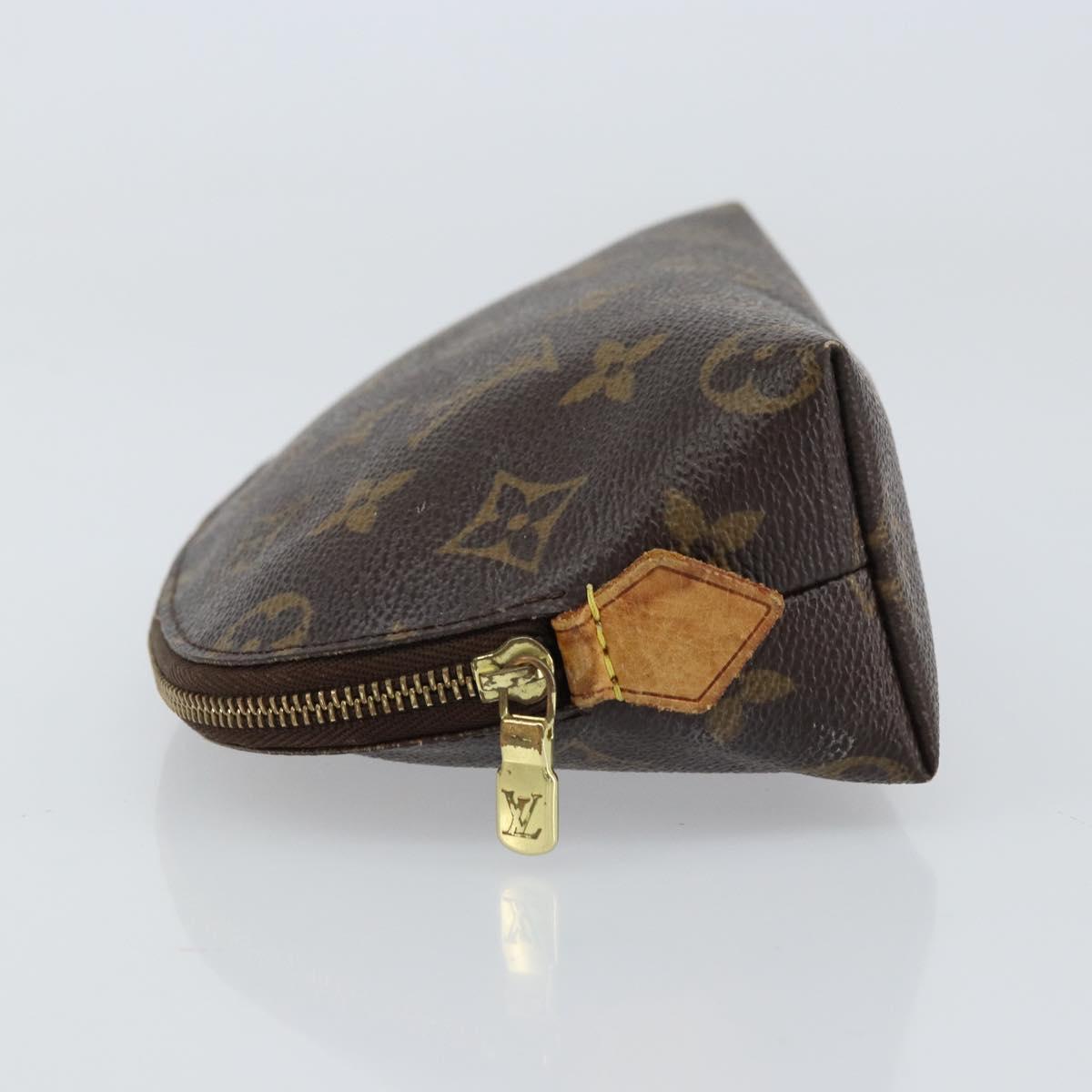 LOUIS VUITTON Monogram Pochette Cosmetic PM Pouch M43998 LV Auth 161171