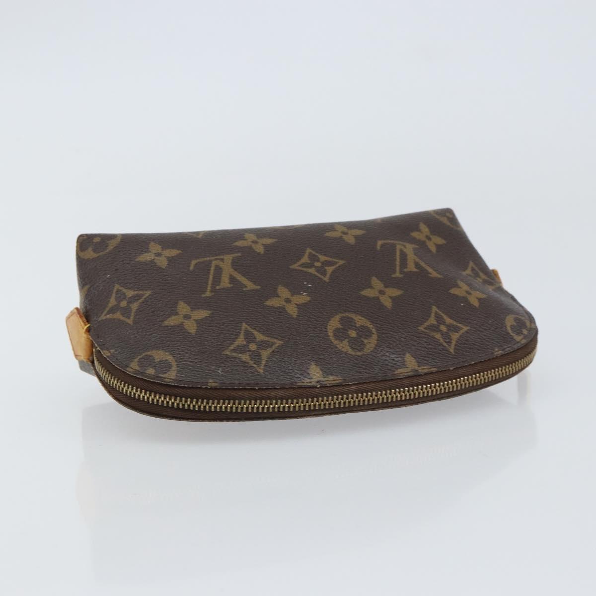 LOUIS VUITTON Monogram Pochette Cosmetic PM Pouch M43998 LV Auth 161171