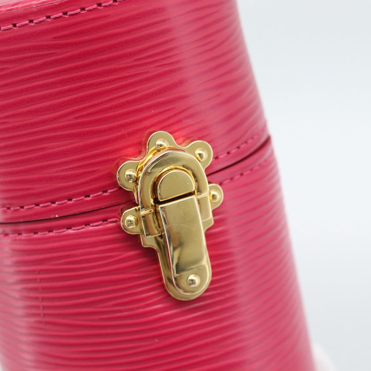 LOUIS VUITTON Epi Travel Case 100ml Accessory Case Pink LS0219 LV Auth 161179SAV