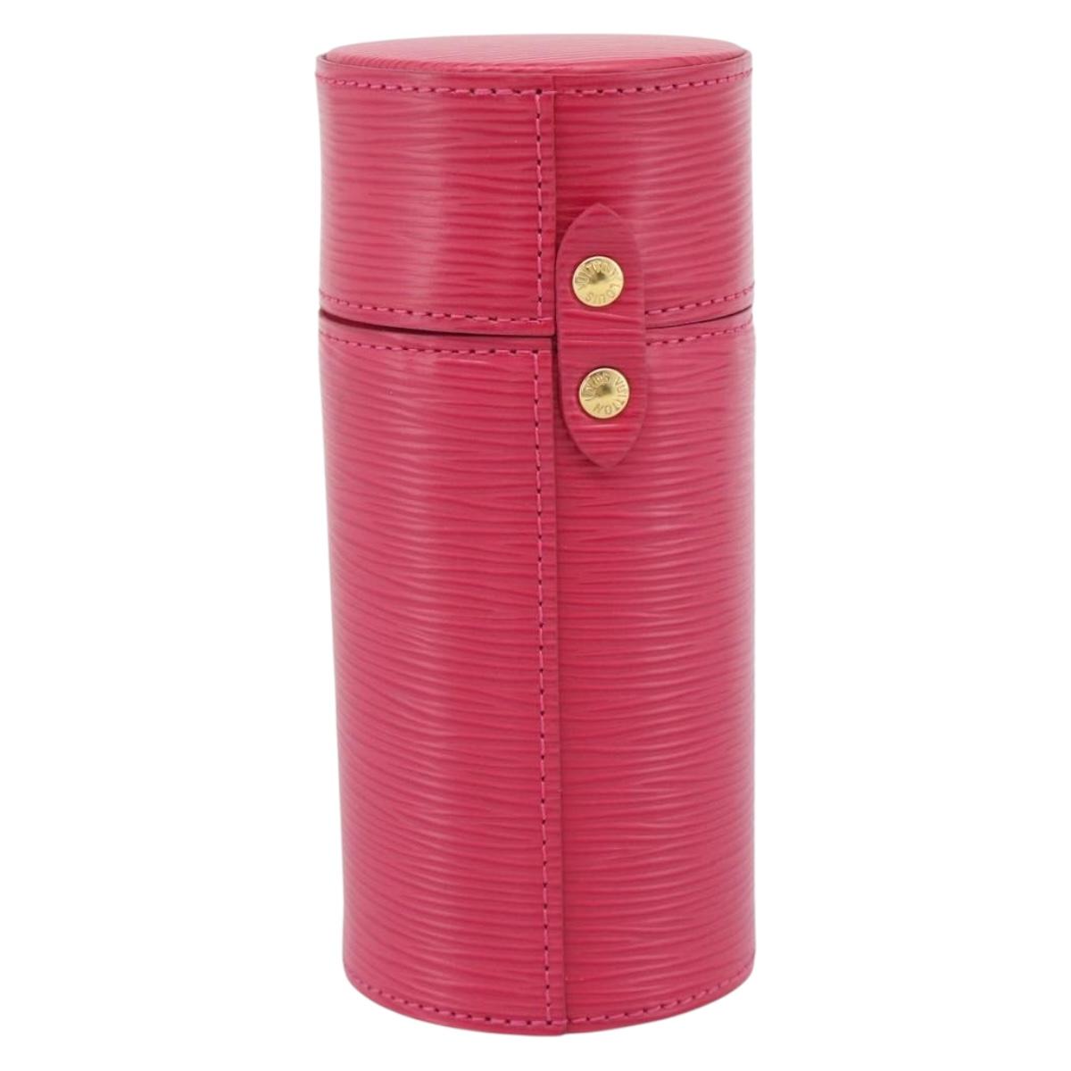 LOUIS VUITTON Epi Travel Case 100ml Accessory Case Pink LS0219 LV Auth 161179SAV