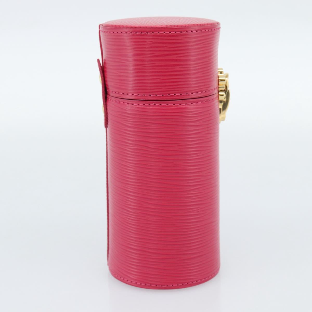 LOUIS VUITTON Epi Travel Case 100ml Accessory Case Pink LS0219 LV Auth 161179SAV