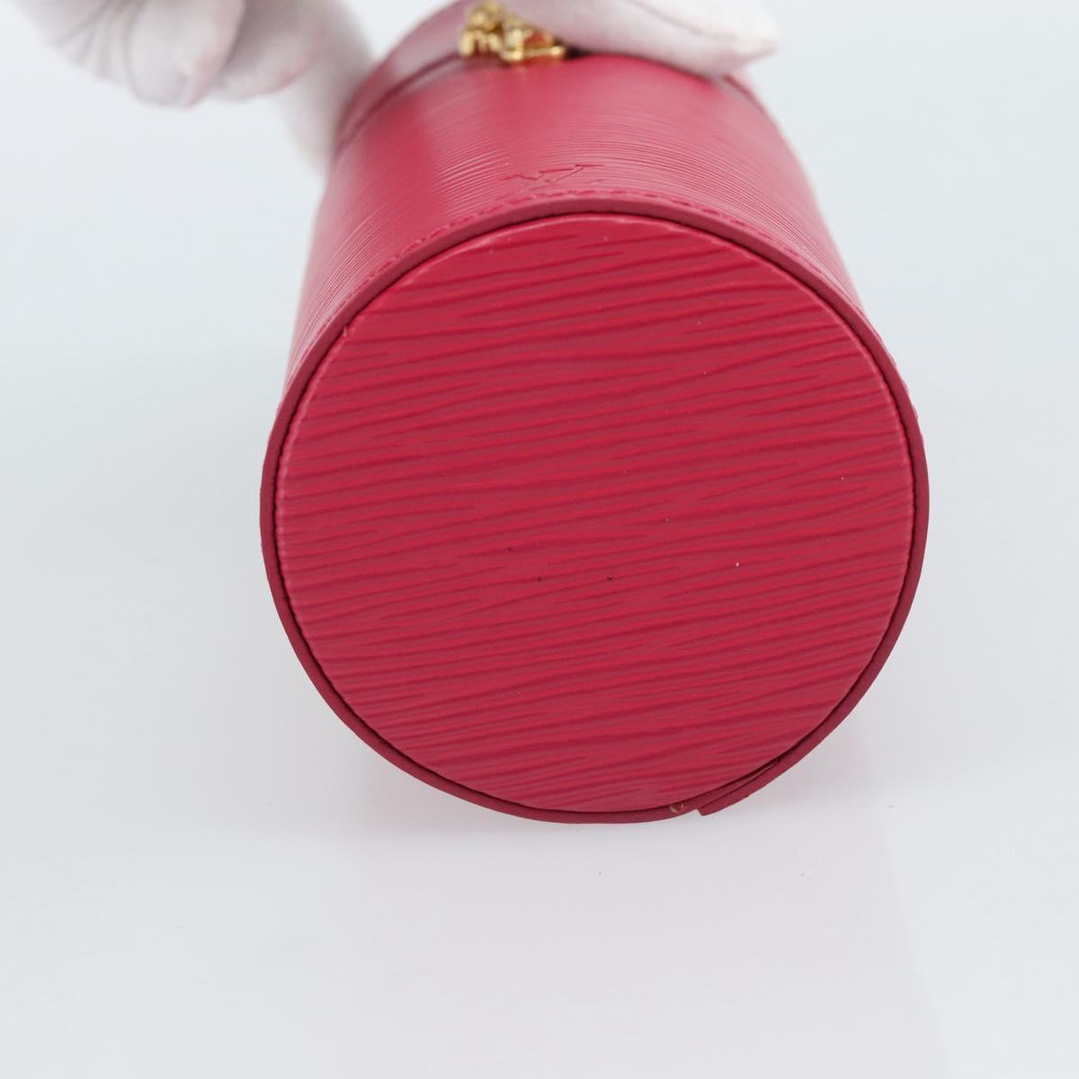 LOUIS VUITTON Epi Travel Case 100ml Accessory Case Pink LS0219 LV Auth 161179SAV