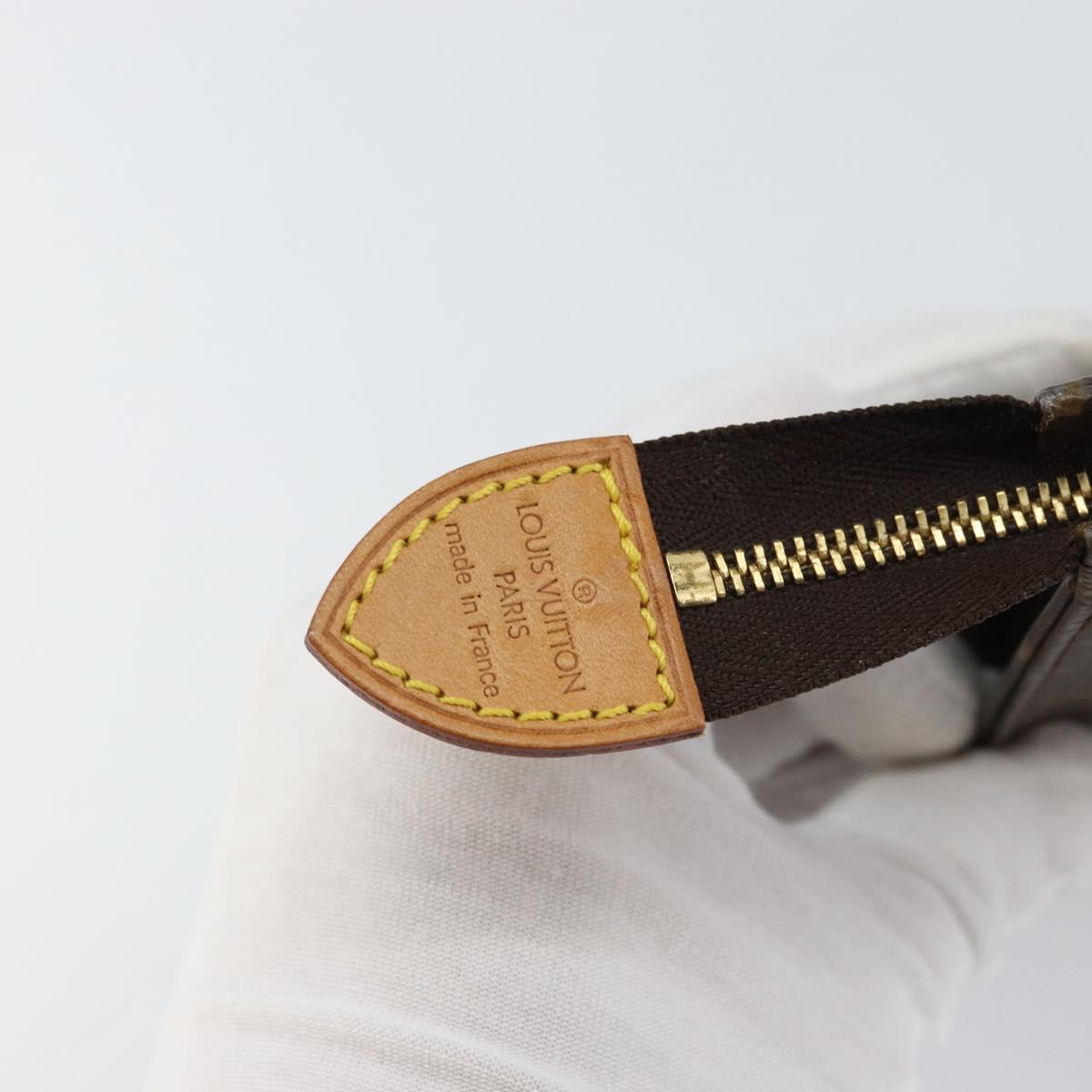 LOUIS VUITTON Monogram Poche Toilette 15 Pouch M47546 LV Auth 161181