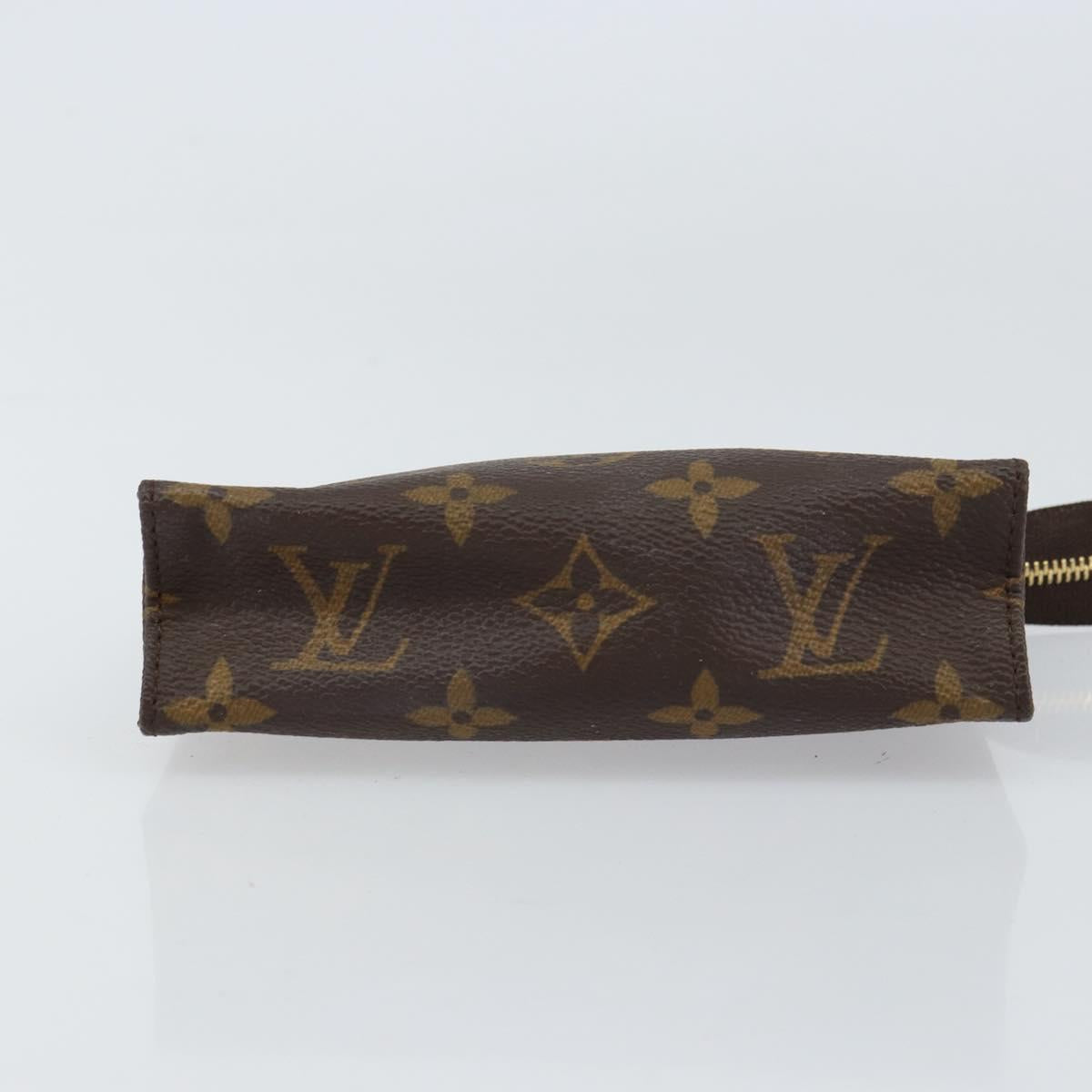 LOUIS VUITTON Monogram Poche Toilette 15 Pouch M47546 LV Auth 161181