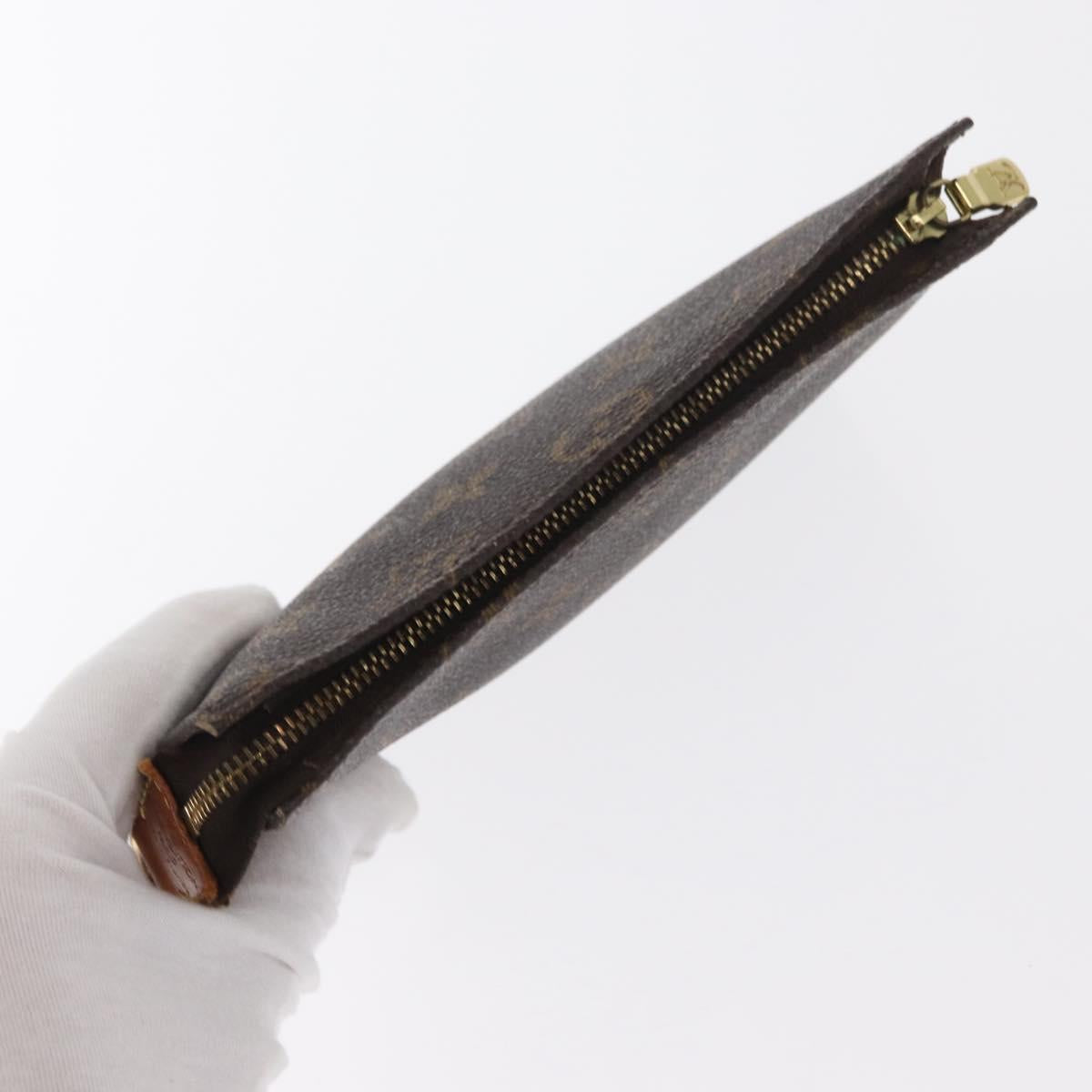 LOUIS VUITTON Monogram Bucket PM Accessory Pouch LV Auth 161182