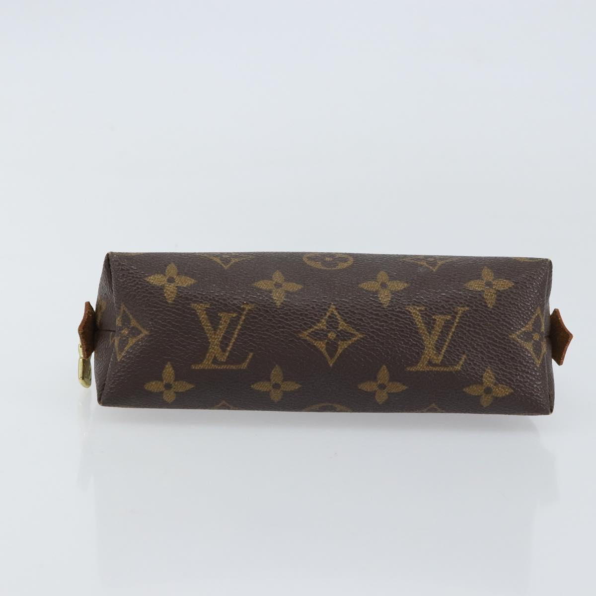 LOUIS VUITTON Monogram Pochette Cosmetic PM Pouch M43998 LV Auth 161190