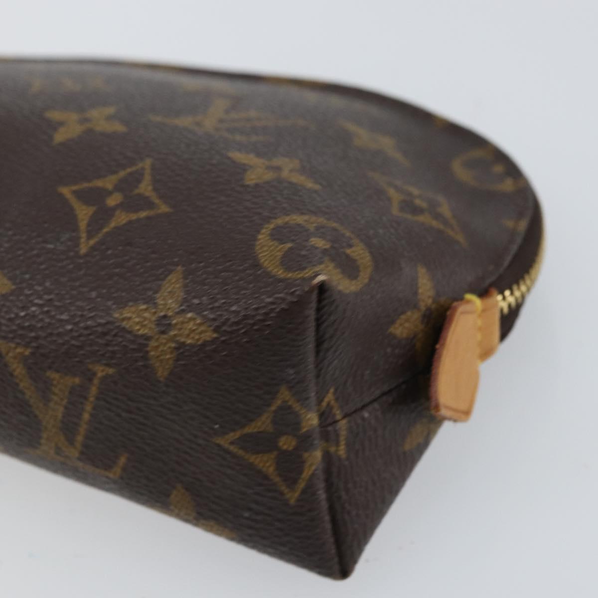 LOUIS VUITTON Monogram Pochette Cosmetic PM Pouch M43998 LV Auth 161190