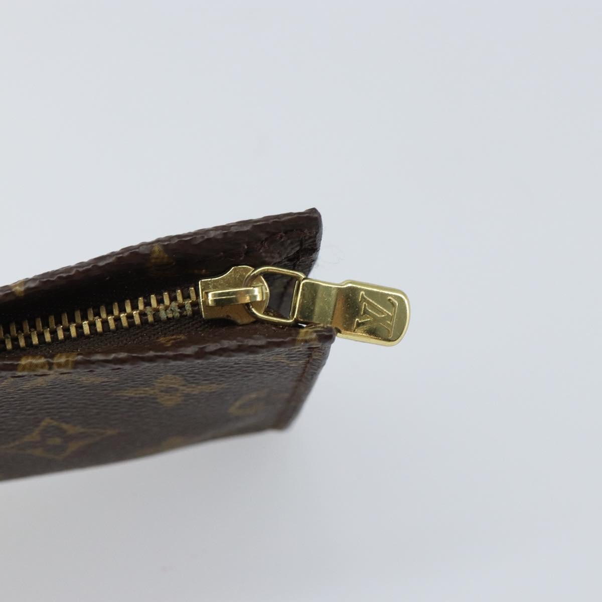 LOUIS VUITTON Monogram Bucket PM Accessory Pouch LV Auth 161196