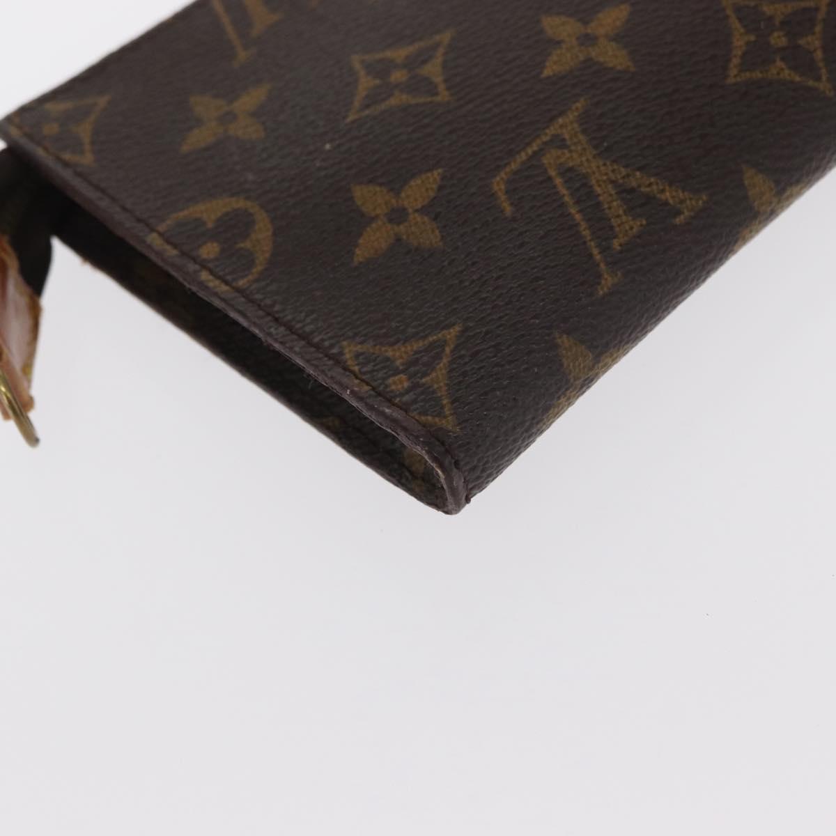 LOUIS VUITTON Monogram Bucket PM Accessory Pouch LV Auth 161197