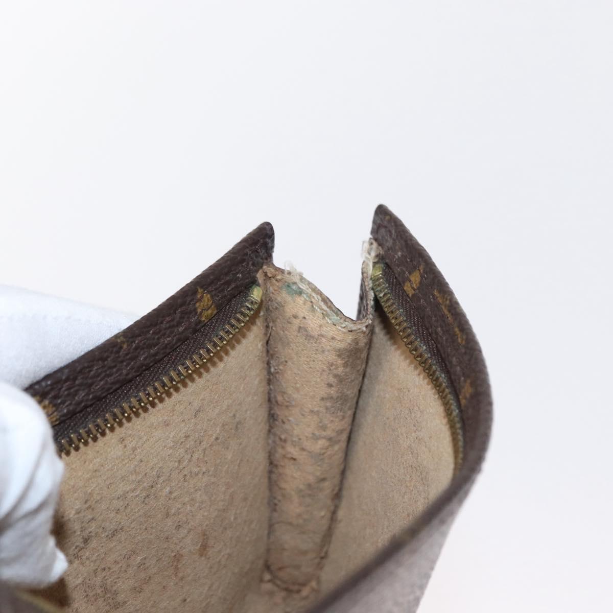 LOUIS VUITTON Monogram Bucket PM Accessory Pouch LV Auth 161197