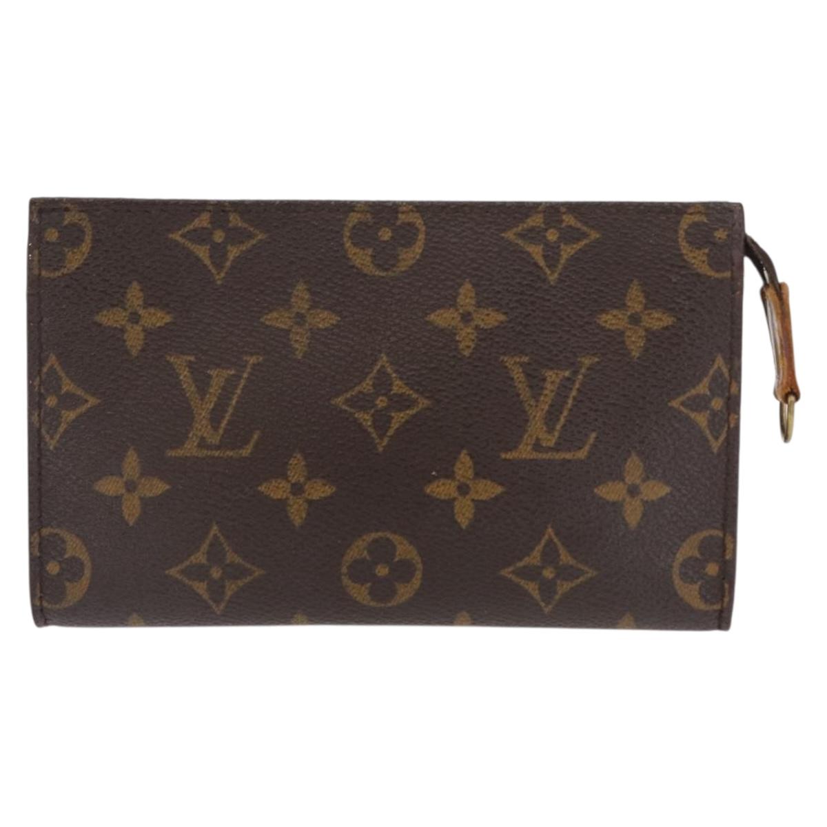 LOUIS VUITTON Monogram Bucket PM Accessory Pouch LV Auth 161197