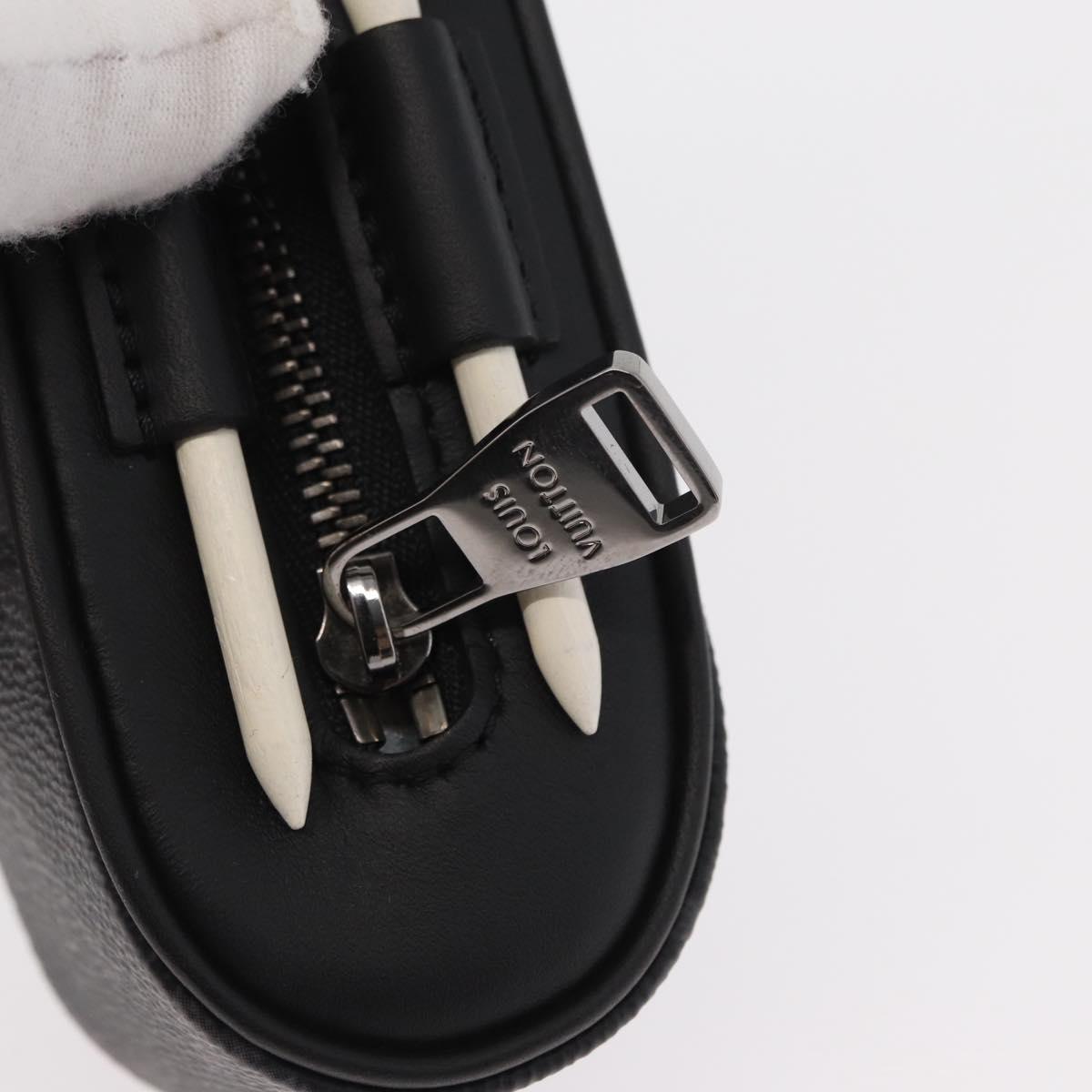 LOUIS VUITTON Monogram Eclipse Set Golf Andrews Bag Charm GI0344 LV Auth 161209SAM