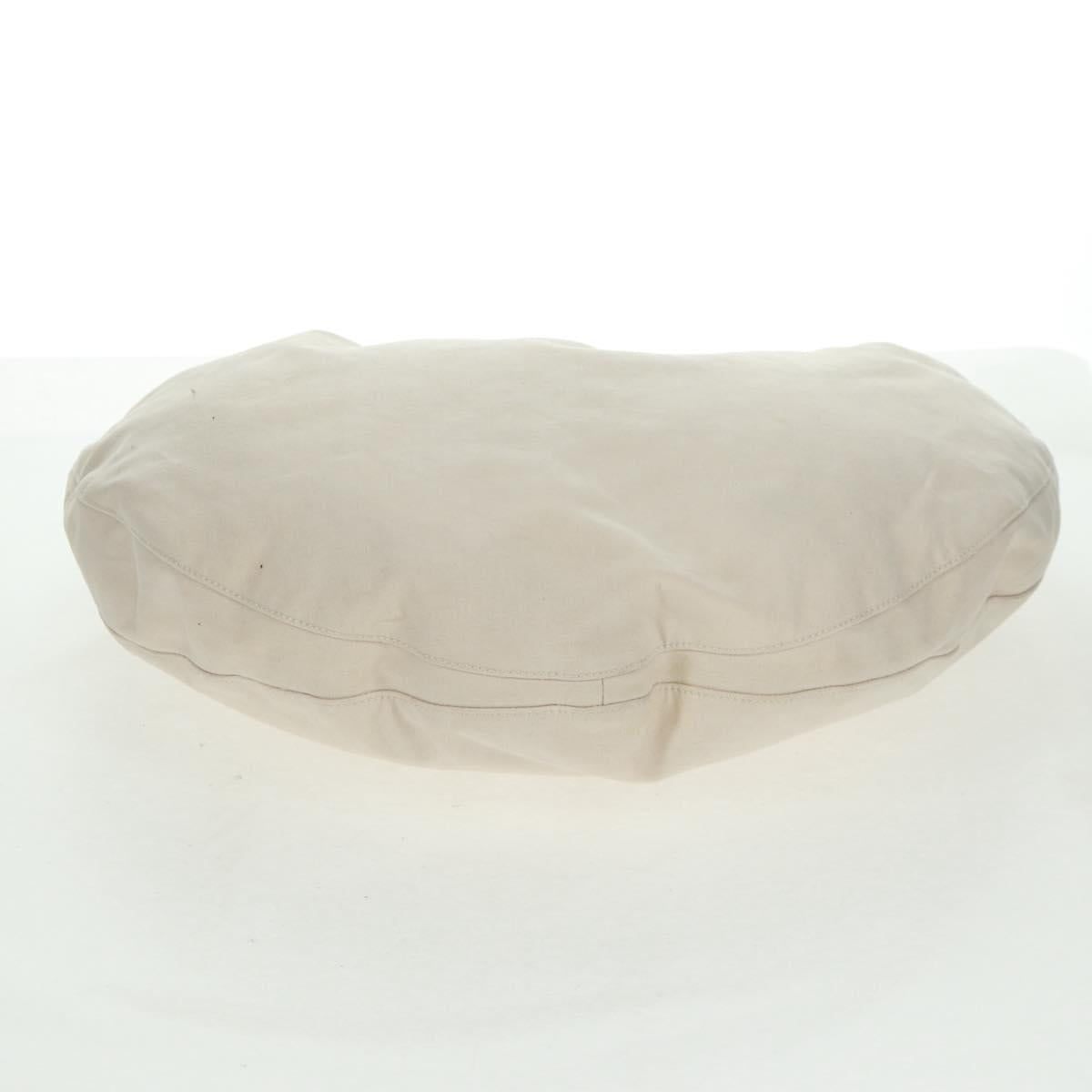 GUCCI Shoulder Bag Canvas Ivory Gold 95332 Auth 161228