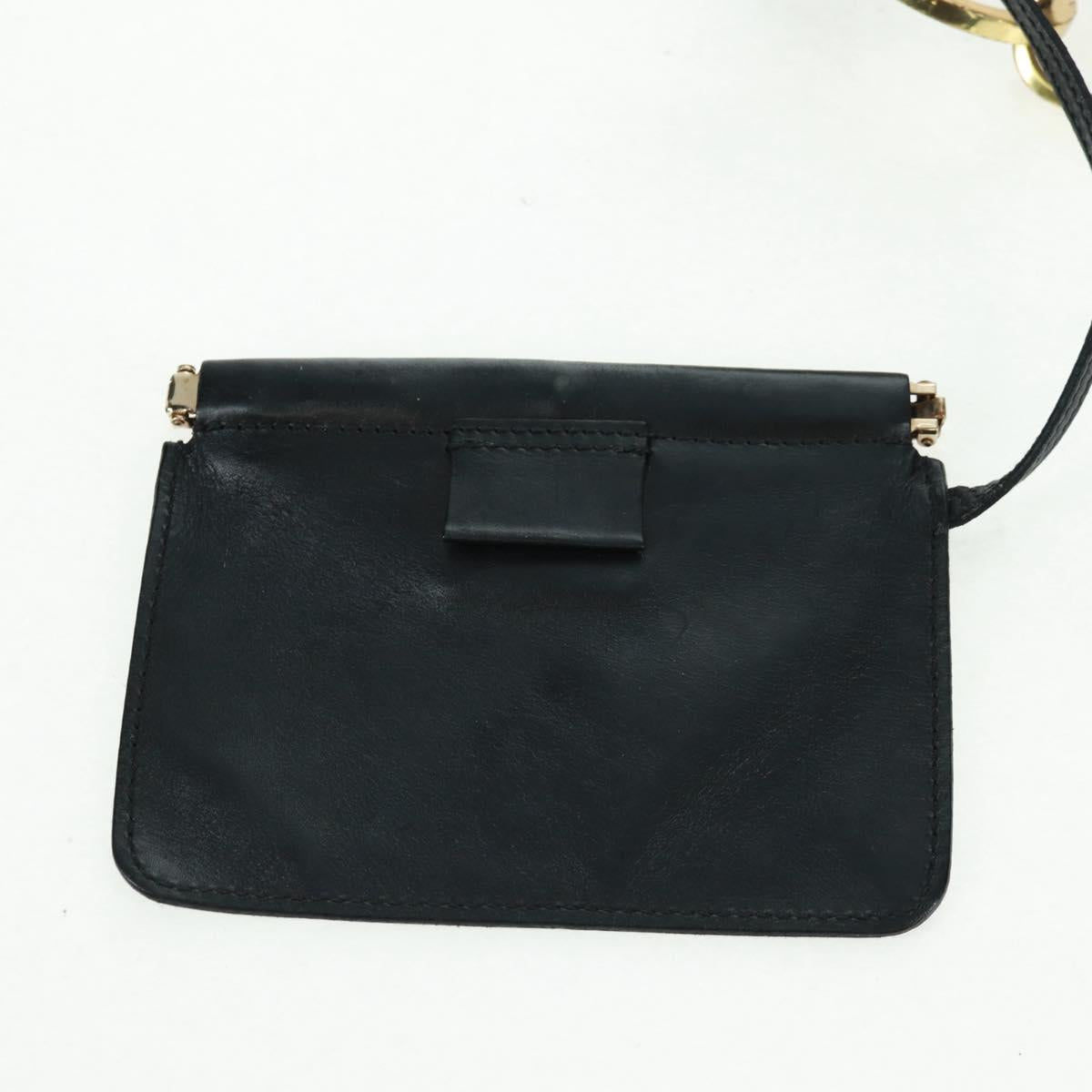 GUCCI Shoulder Bag Canvas Ivory Gold 95332 Auth 161228