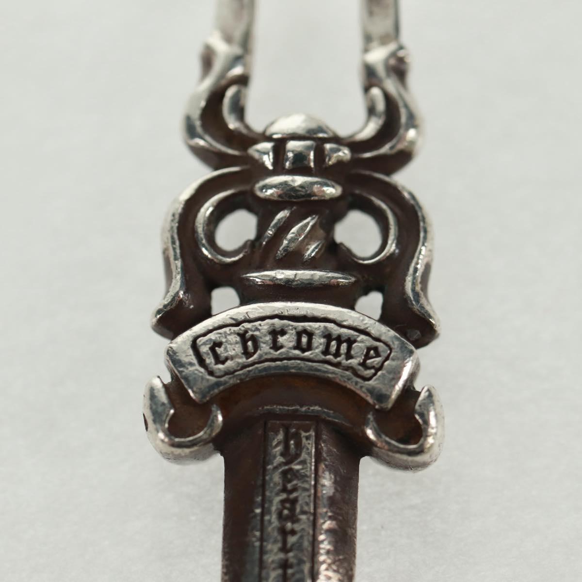 Chrome Hearts Dagger Charm #5 Pendant top Ag925 Silver Auth 161239SAM