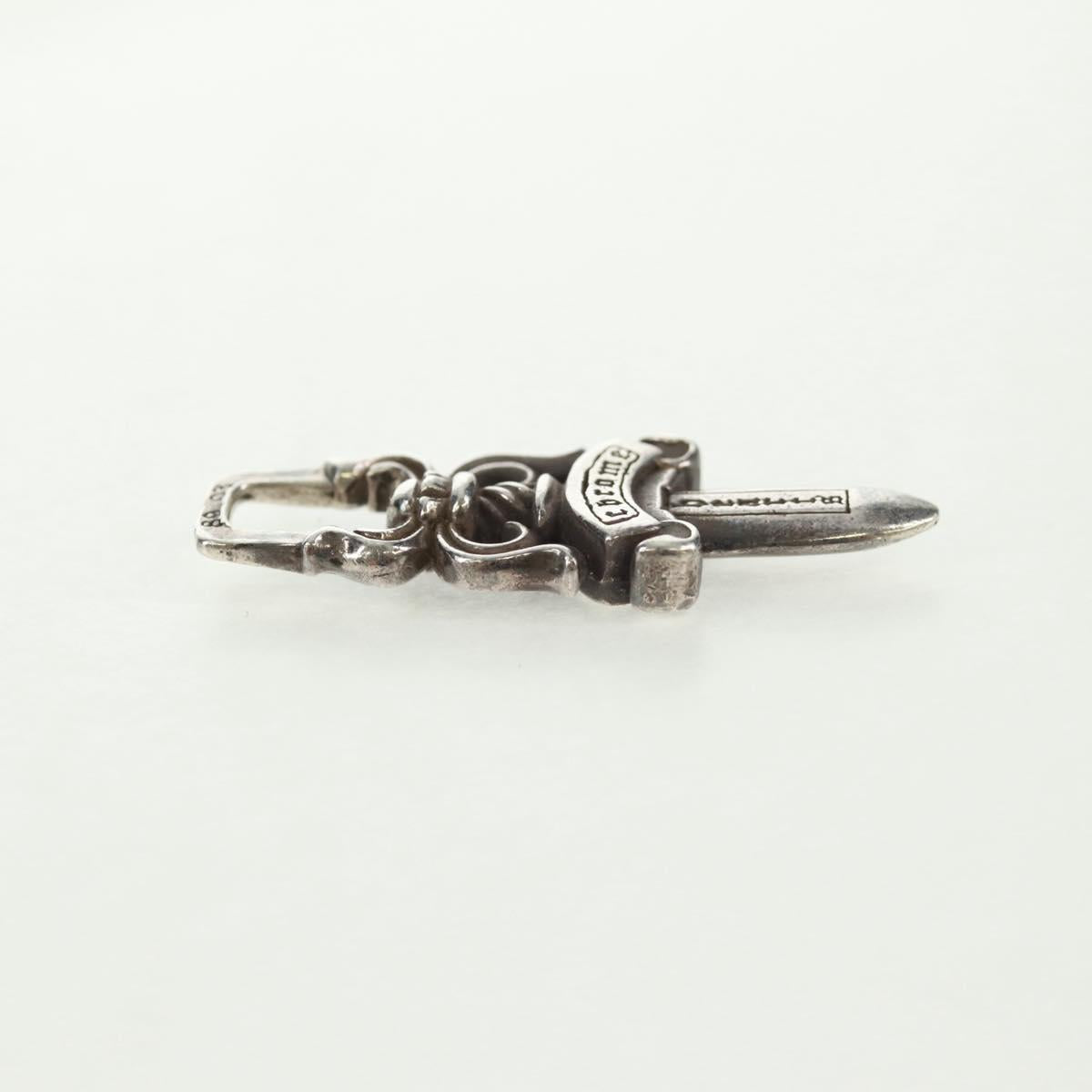 Chrome Hearts Dagger Charm #5 Pendant top Ag925 Silver Auth 161240SAM
