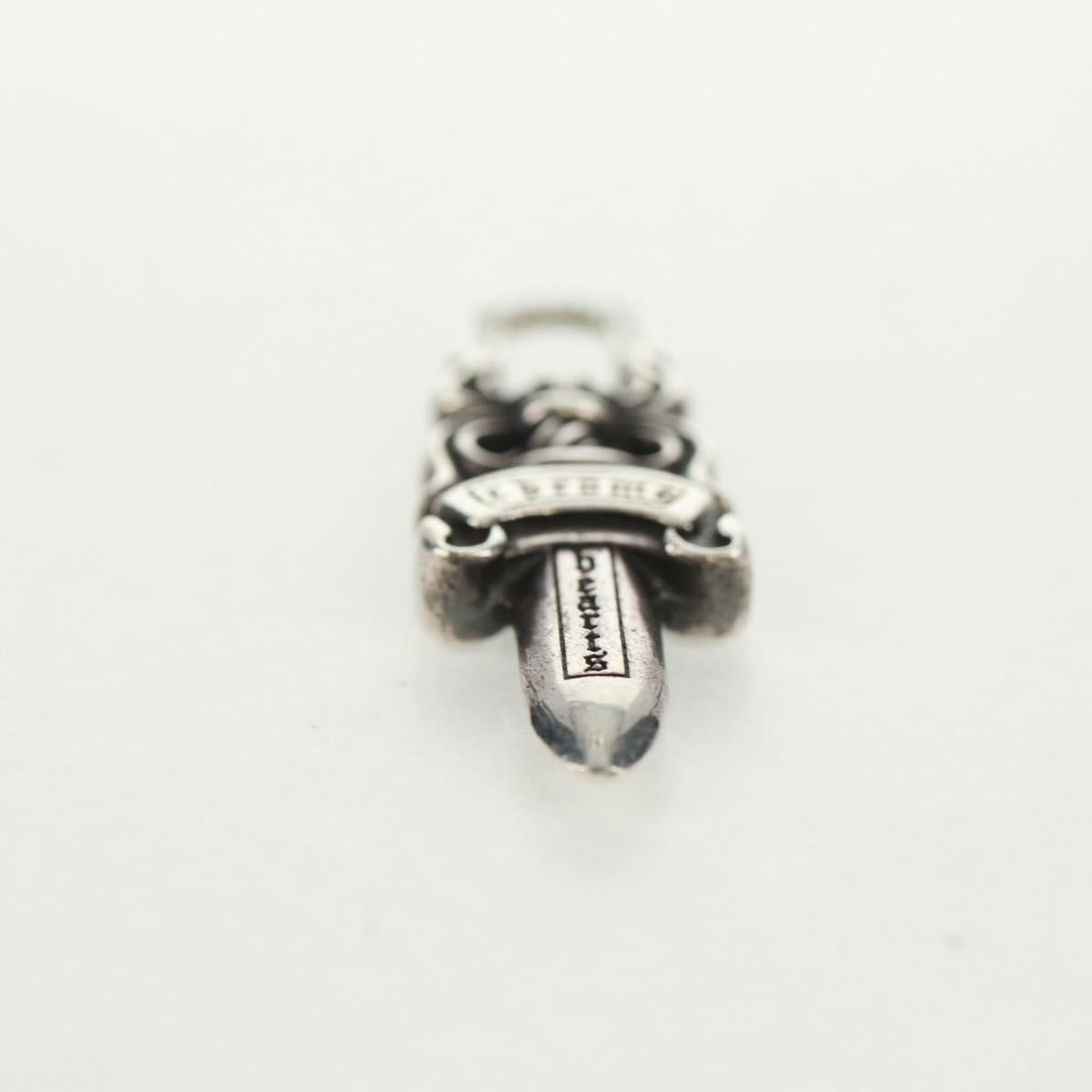 Chrome Hearts Dagger Charm #5 Pendant top Ag925 Silver Auth 161241SAM