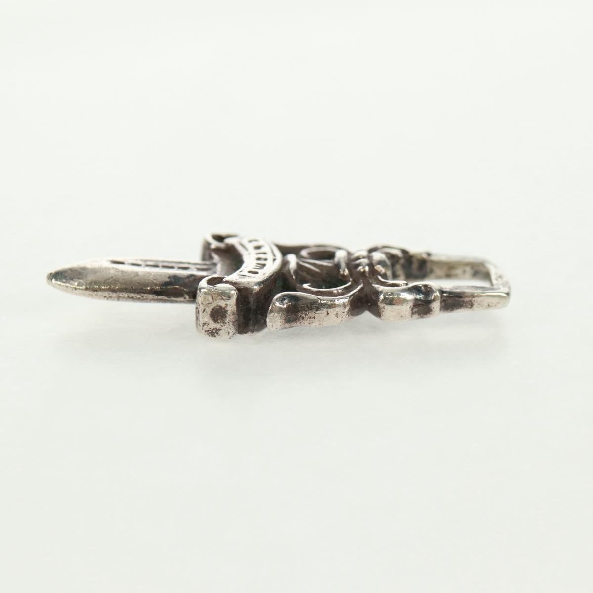 Chrome Hearts Dagger Charm #5 Pendant top Ag925 Silver Auth 161242SAM