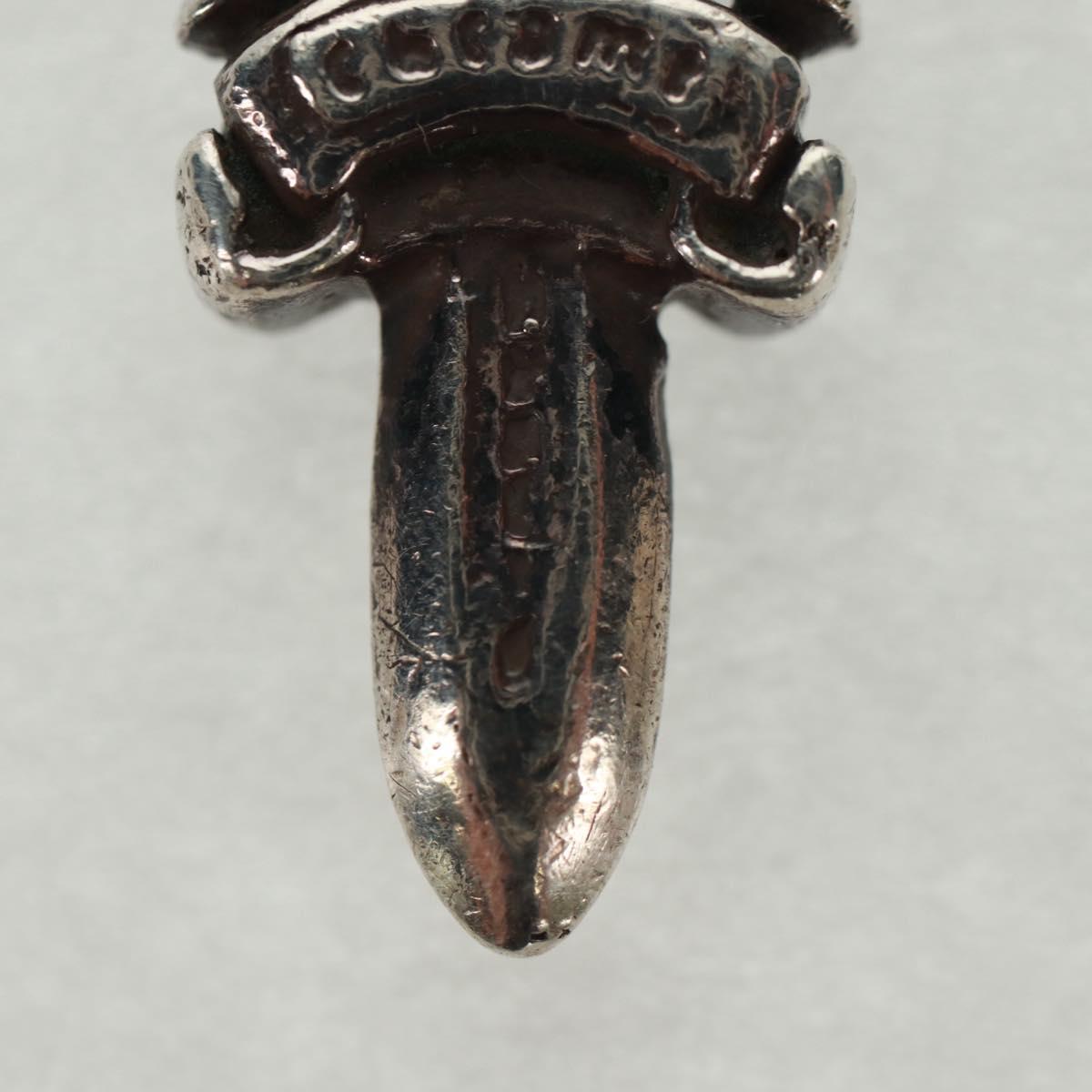 Chrome Hearts Dagger Charm #5 Pendant top Ag925 Silver Auth 161242SAM