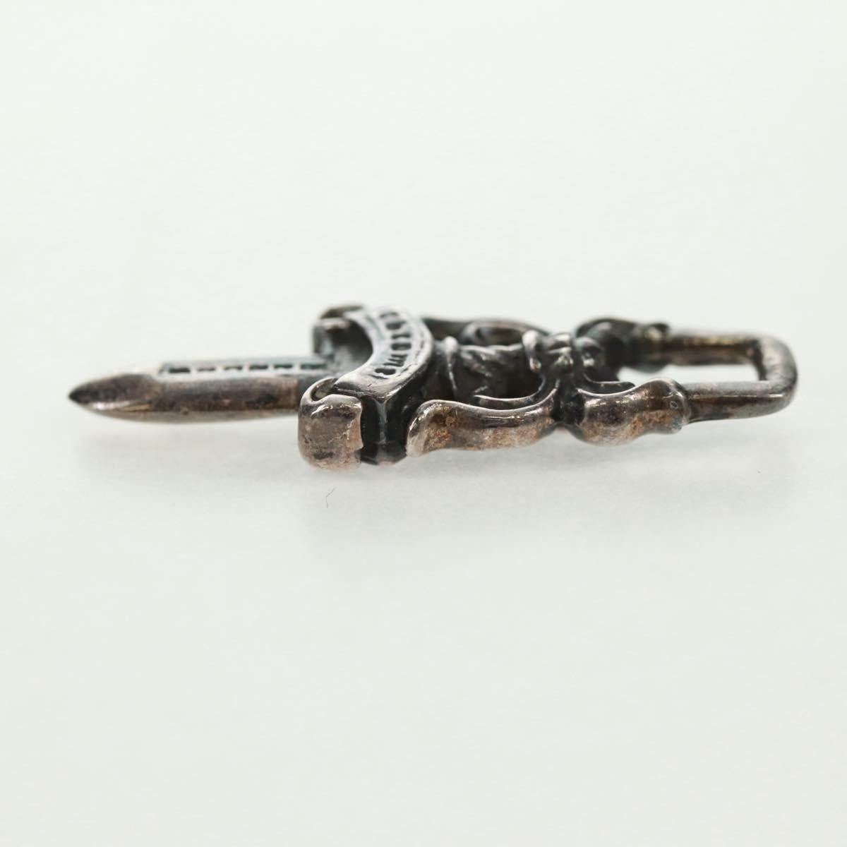 Chrome Hearts Dagger Charm #5 Pendant top Ag925 Silver Auth 161243SAM