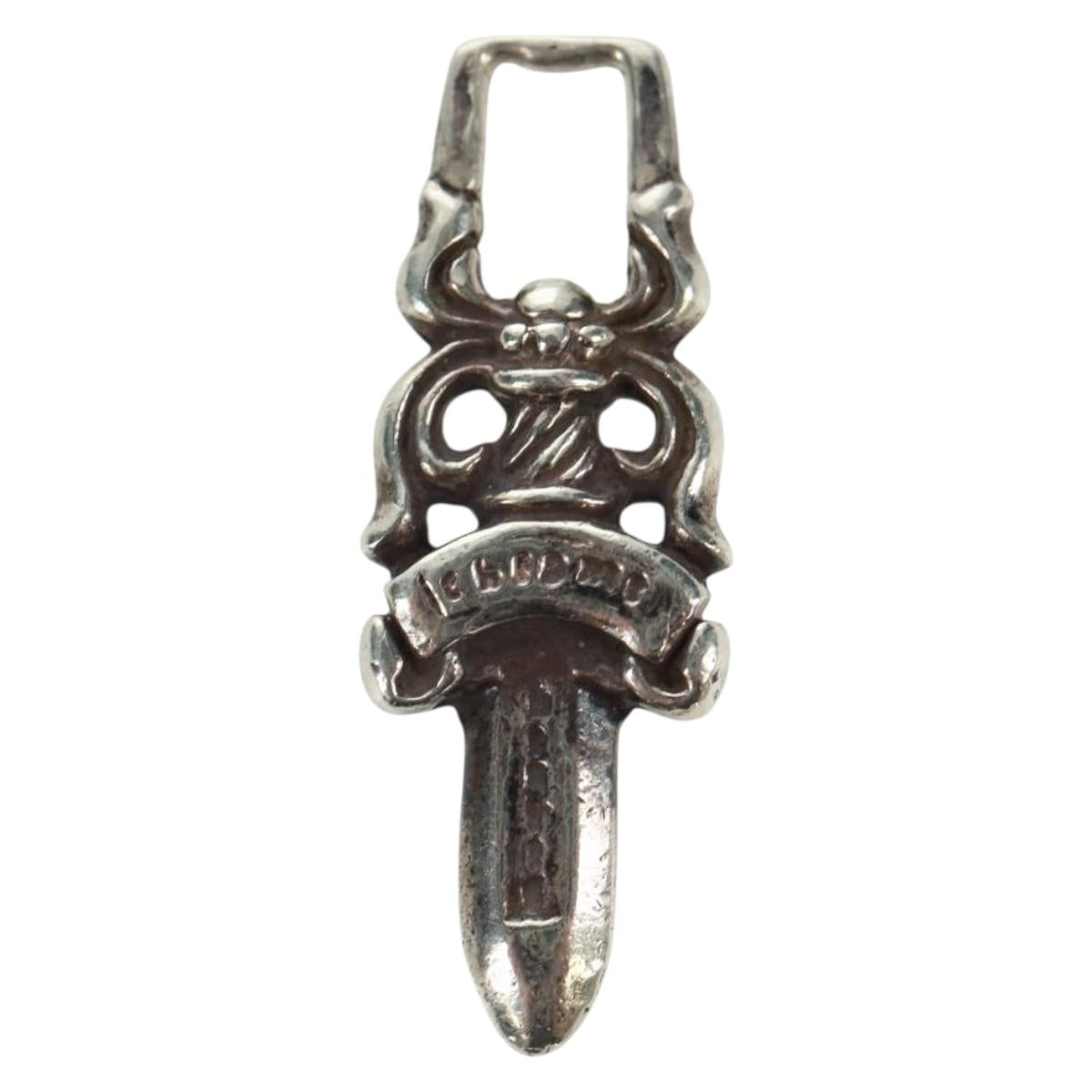 Chrome Hearts Dagger Charm #5 Pendant top Ag925 Silver Auth 161245SAM