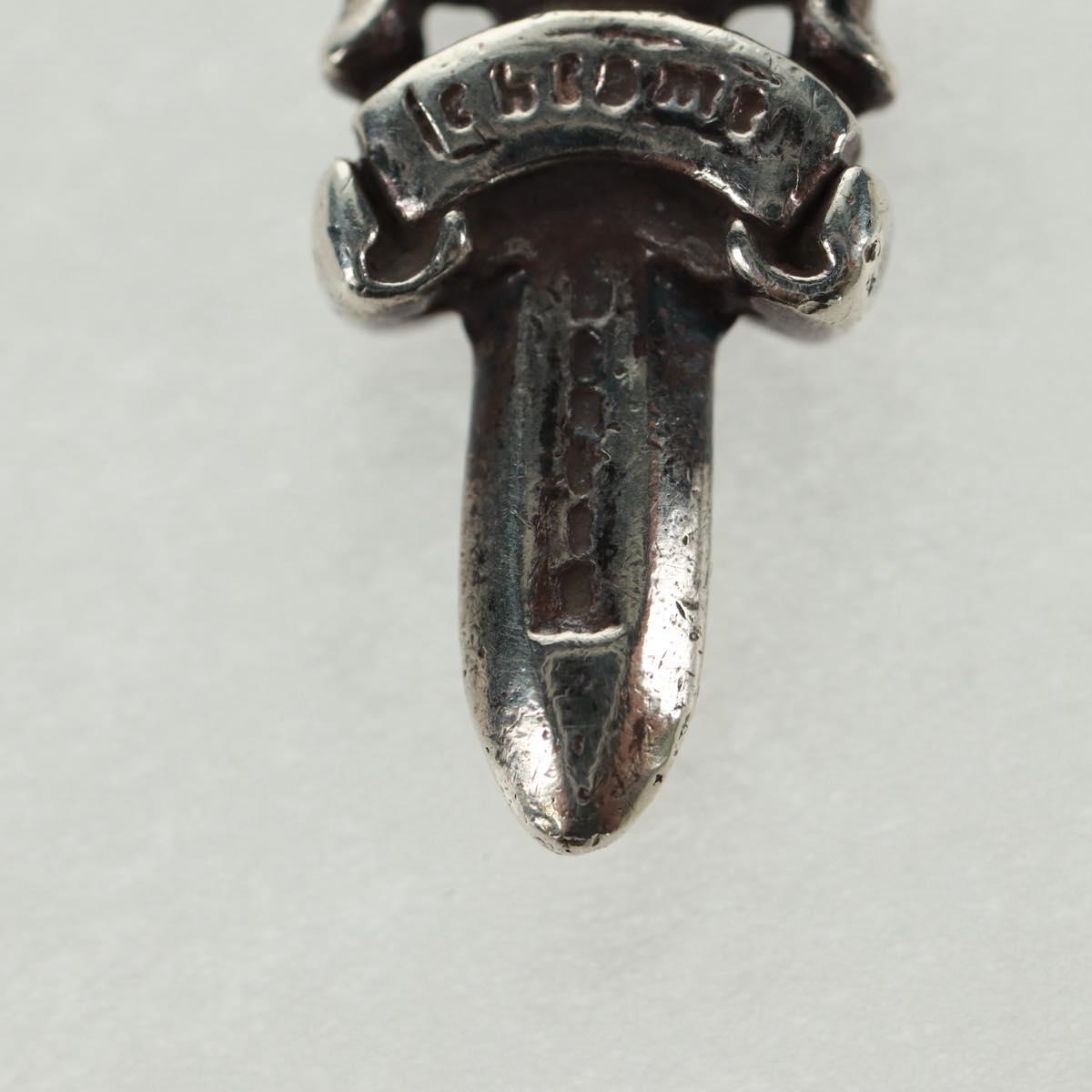 Chrome Hearts Dagger Charm #5 Pendant top Ag925 Silver Auth 161245SAM