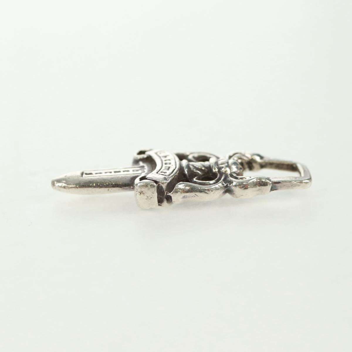 Chrome Hearts Dagger Charm #5 Pendant top Ag925 Silver Auth 161246SAM