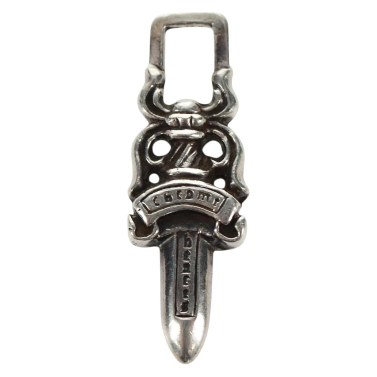 Chrome Hearts Dagger Charm #5 Pendant top Ag925 Silver Auth 161247SAM