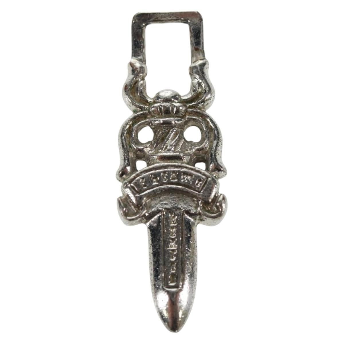 Chrome Hearts Dagger Charm #5 Pendant top Ag925 Silver Auth 161248SAM