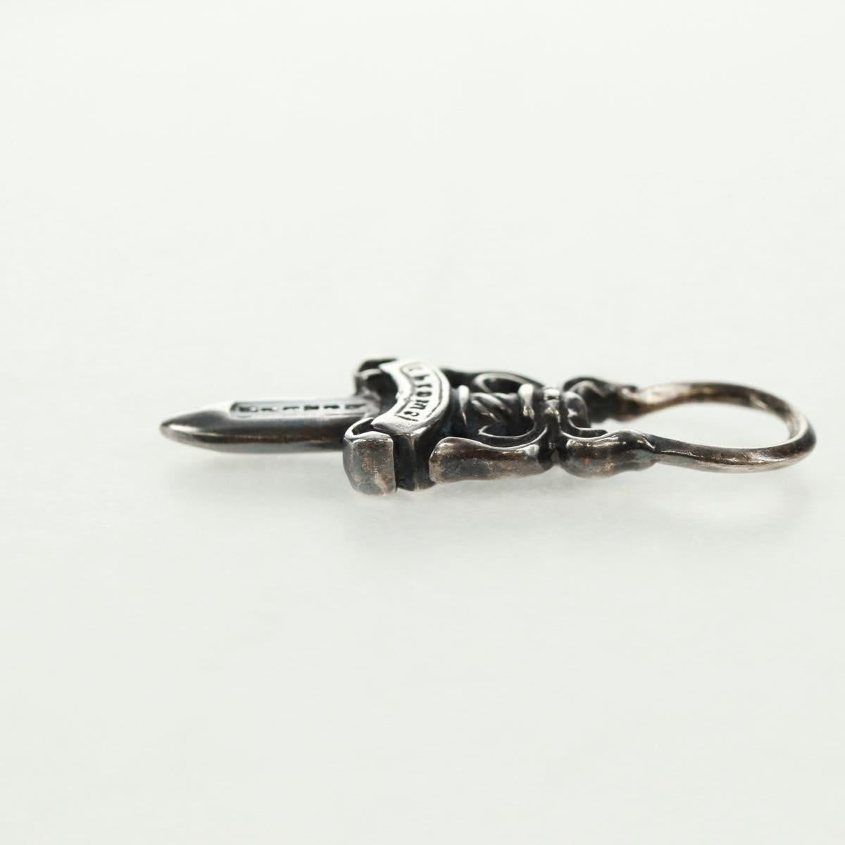 Chrome Hearts Dagger Charm #5 Pendant top Ag925 Silver Auth 161249SAM