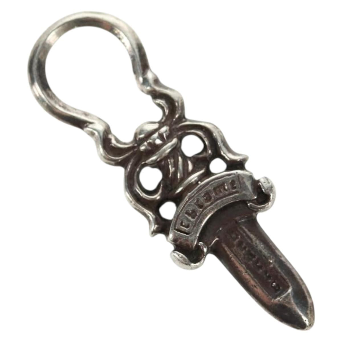 Chrome Hearts Dagger Charm #5 Pendant top Ag925 Silver Auth 161250SAM