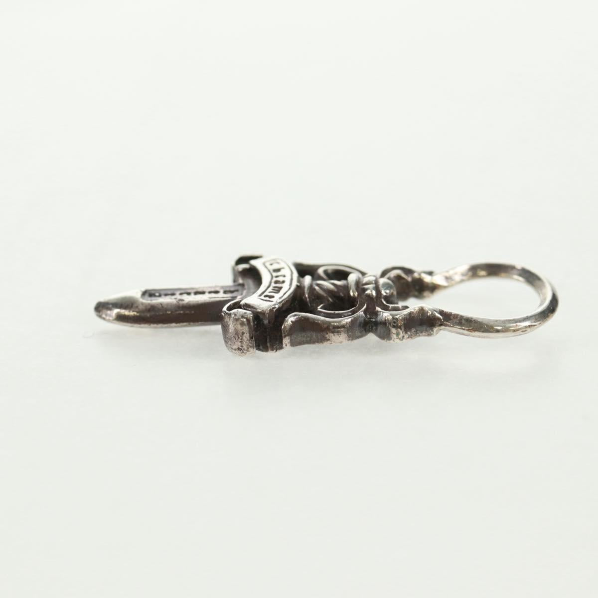 Chrome Hearts Dagger Charm #5 Pendant top Ag925 Silver Auth 161250SAM