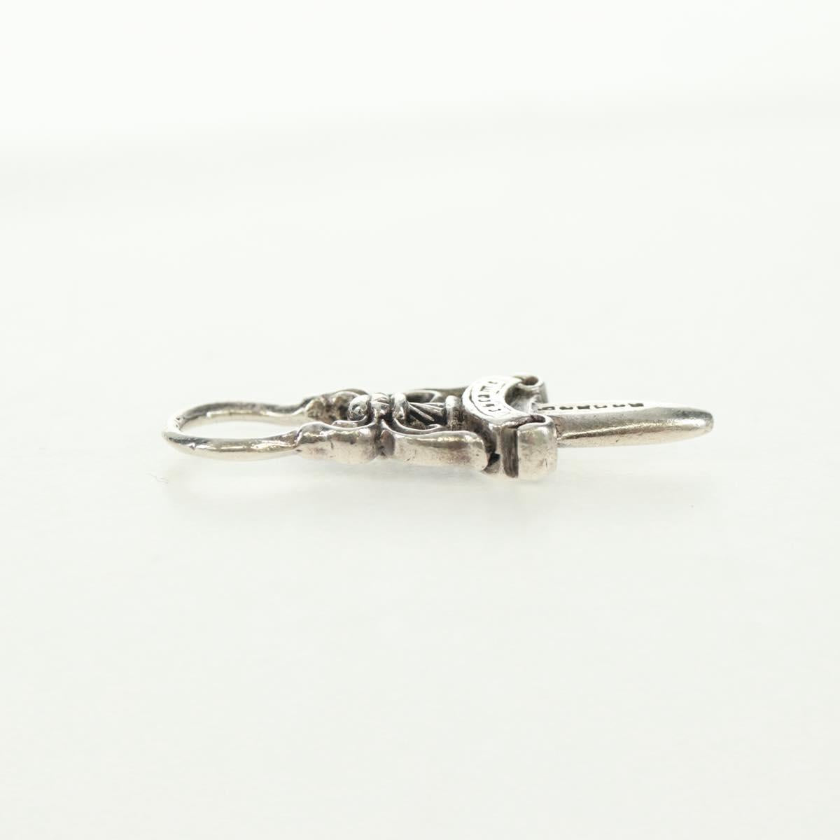 Chrome Hearts Dagger Charm #5 Pendant top Ag925 Silver Auth 161251SAM