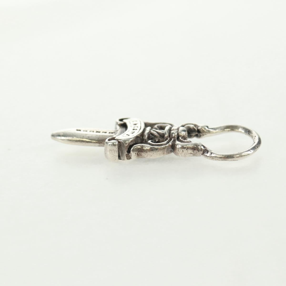 Chrome Hearts Dagger Charm #5 Pendant top Ag925 Silver Auth 161251SAM