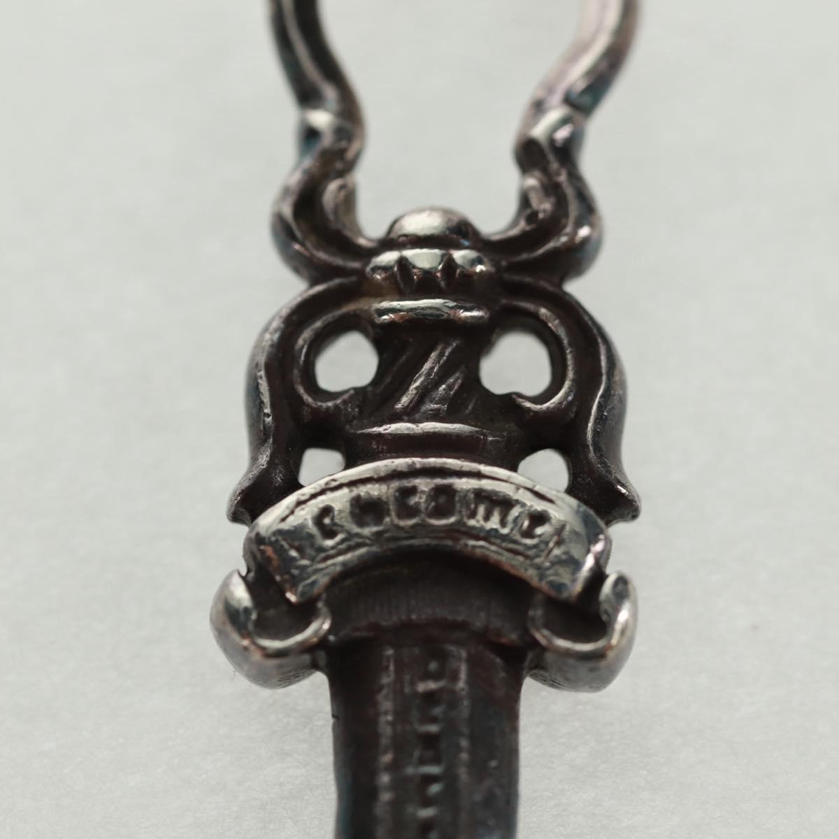 Chrome Hearts Dagger Charm #5 Pendant top Ag925 Silver Auth 161253SAM