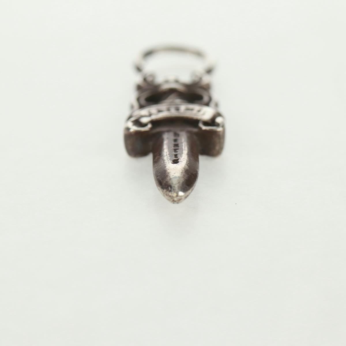 Chrome Hearts Dagger Charm #5 Pendant top Ag925 Silver Auth 161255SAM