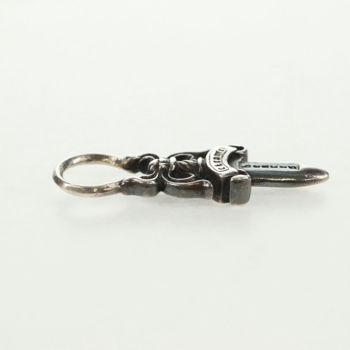 Chrome Hearts Dagger Charm #5 Pendant top Ag925 Silver Auth 161256SAM