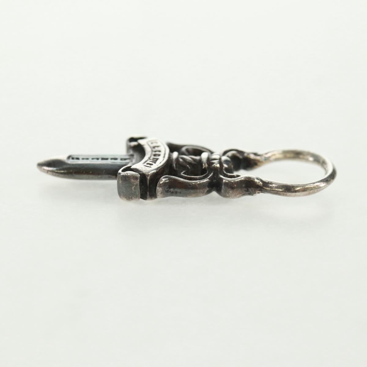 Chrome Hearts Dagger Charm #5 Pendant top Ag925 Silver Auth 161256SAM