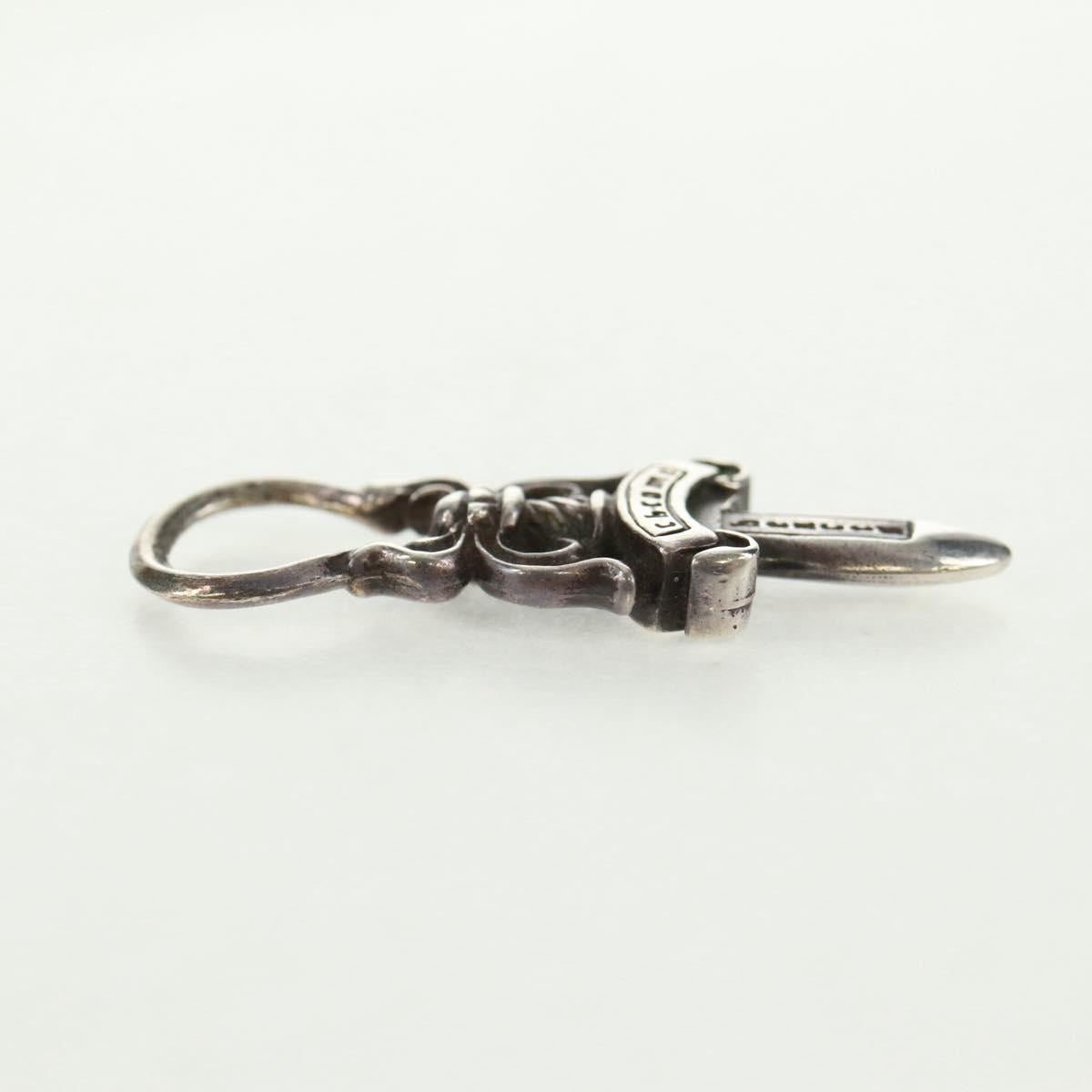 Chrome Hearts Dagger Charm #5 Pendant top Ag925 Silver Auth 161257SAM