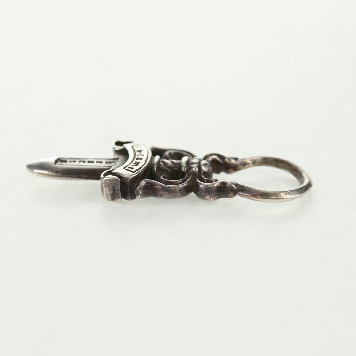 Chrome Hearts Dagger Charm #5 Pendant top Ag925 Silver Auth 161257SAM