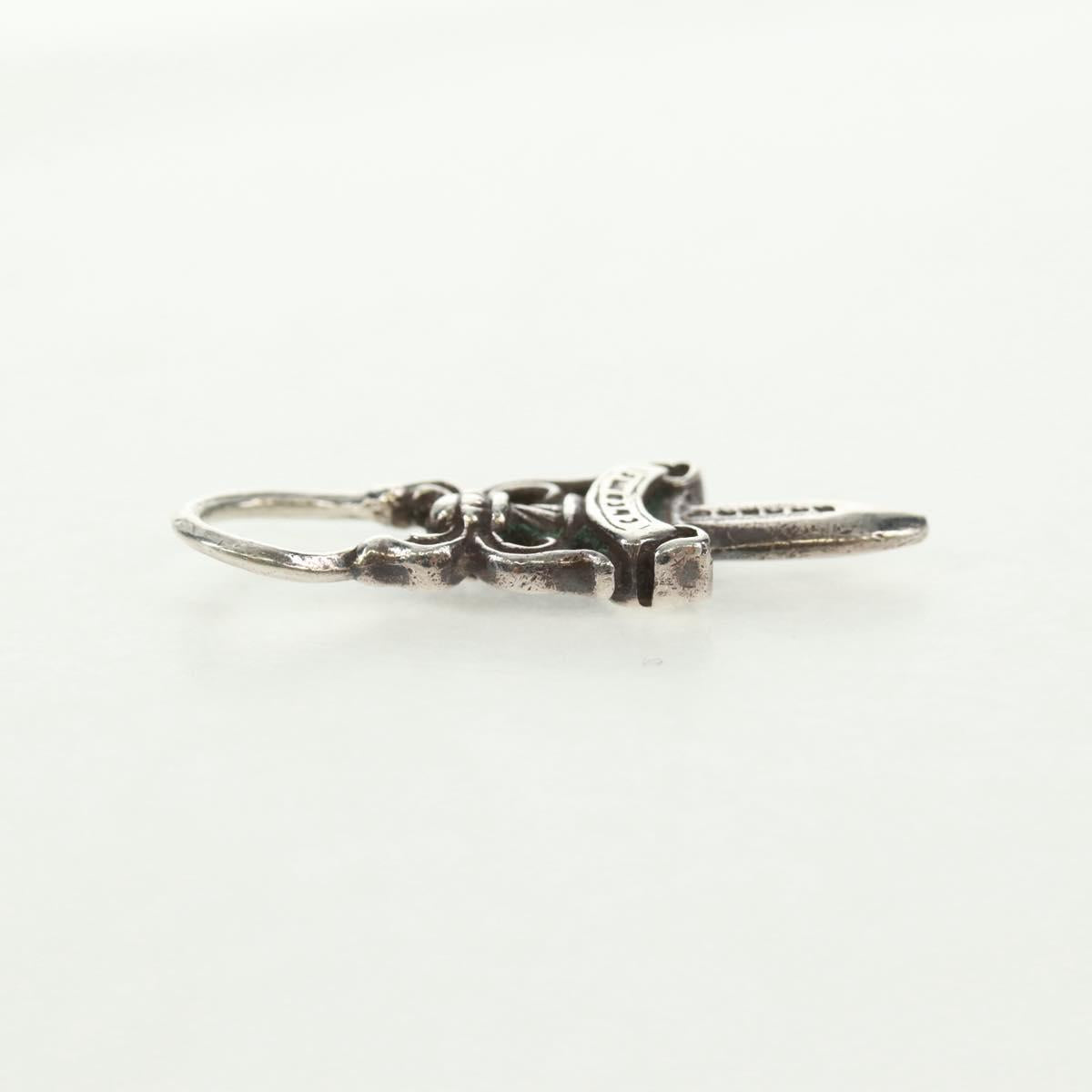Chrome Hearts Dagger Charm #5 Pendant top Ag925 Silver Auth 161258SAM