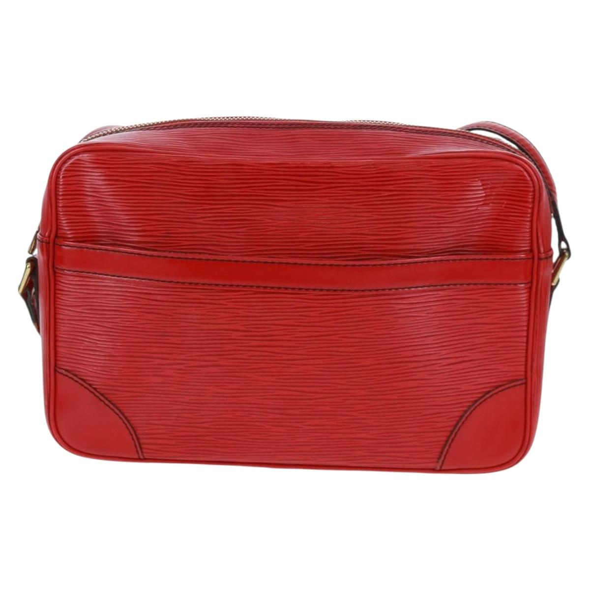 LOUIS VUITTON Epi Trocadero 27 Shoulder Bag Red M52317 LV Auth 161285