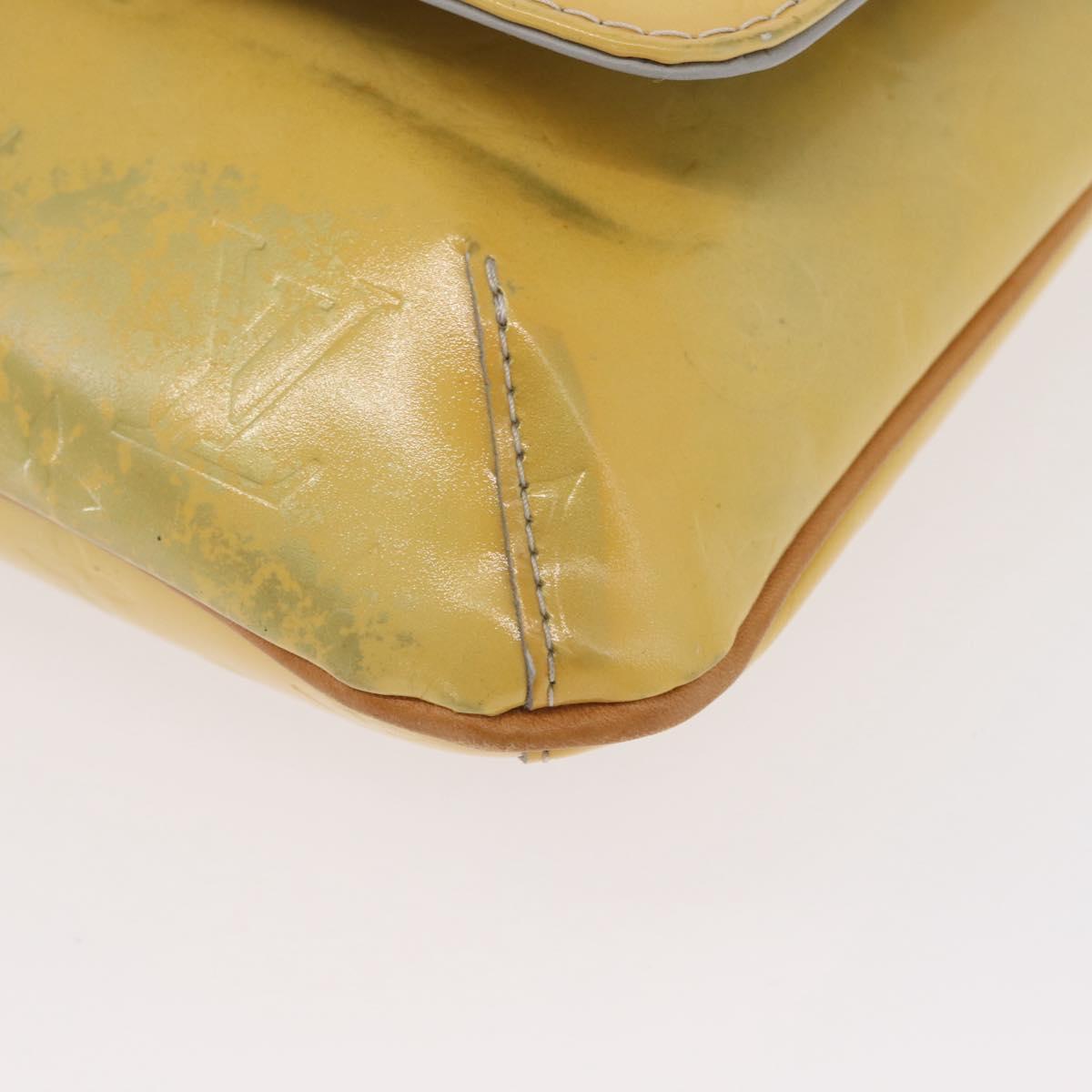 LOUIS VUITTON Monogram Vernis Thompson Street Bag Gris M91008 LV Auth 161287