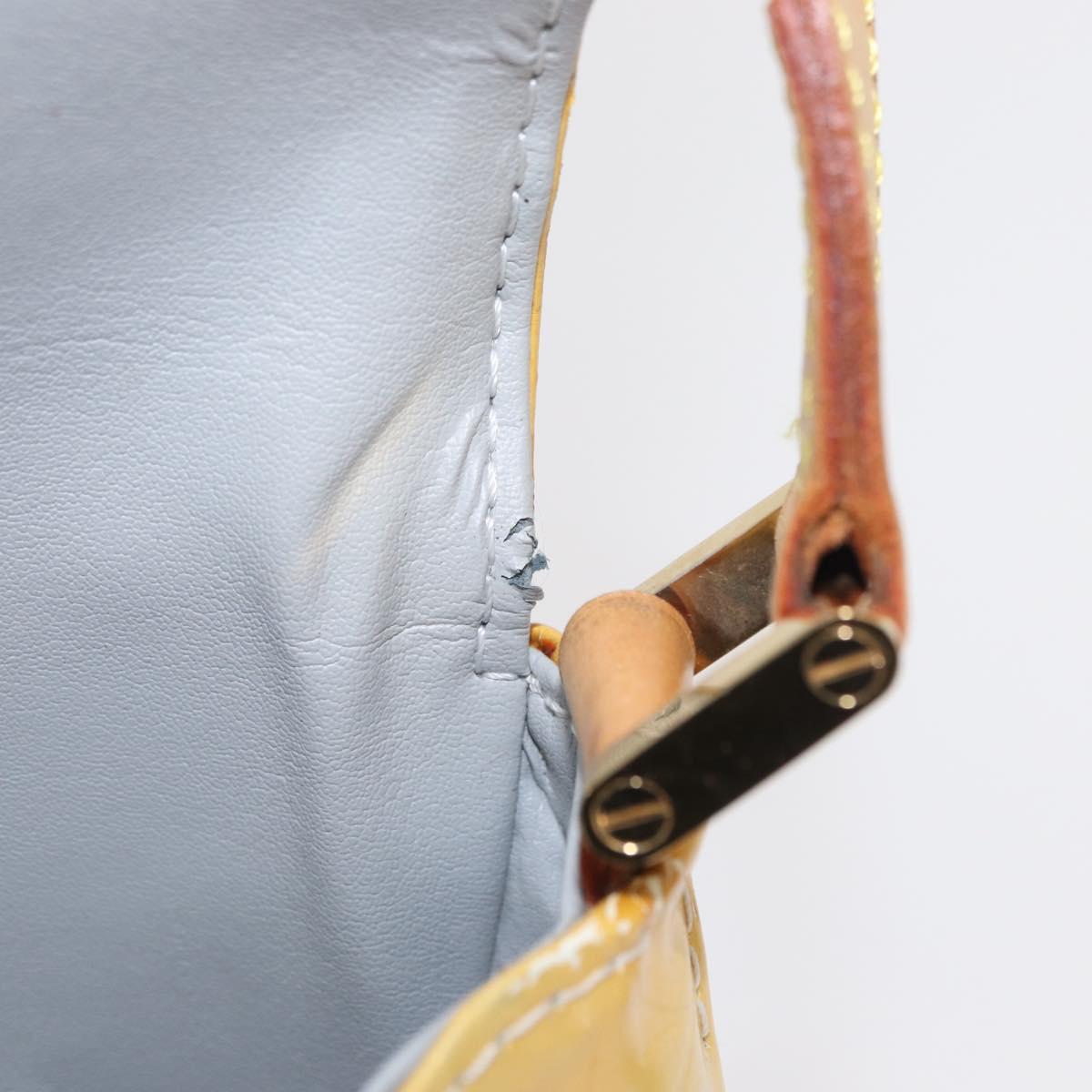 LOUIS VUITTON Monogram Vernis Thompson Street Bag Gris M91008 LV Auth 161287