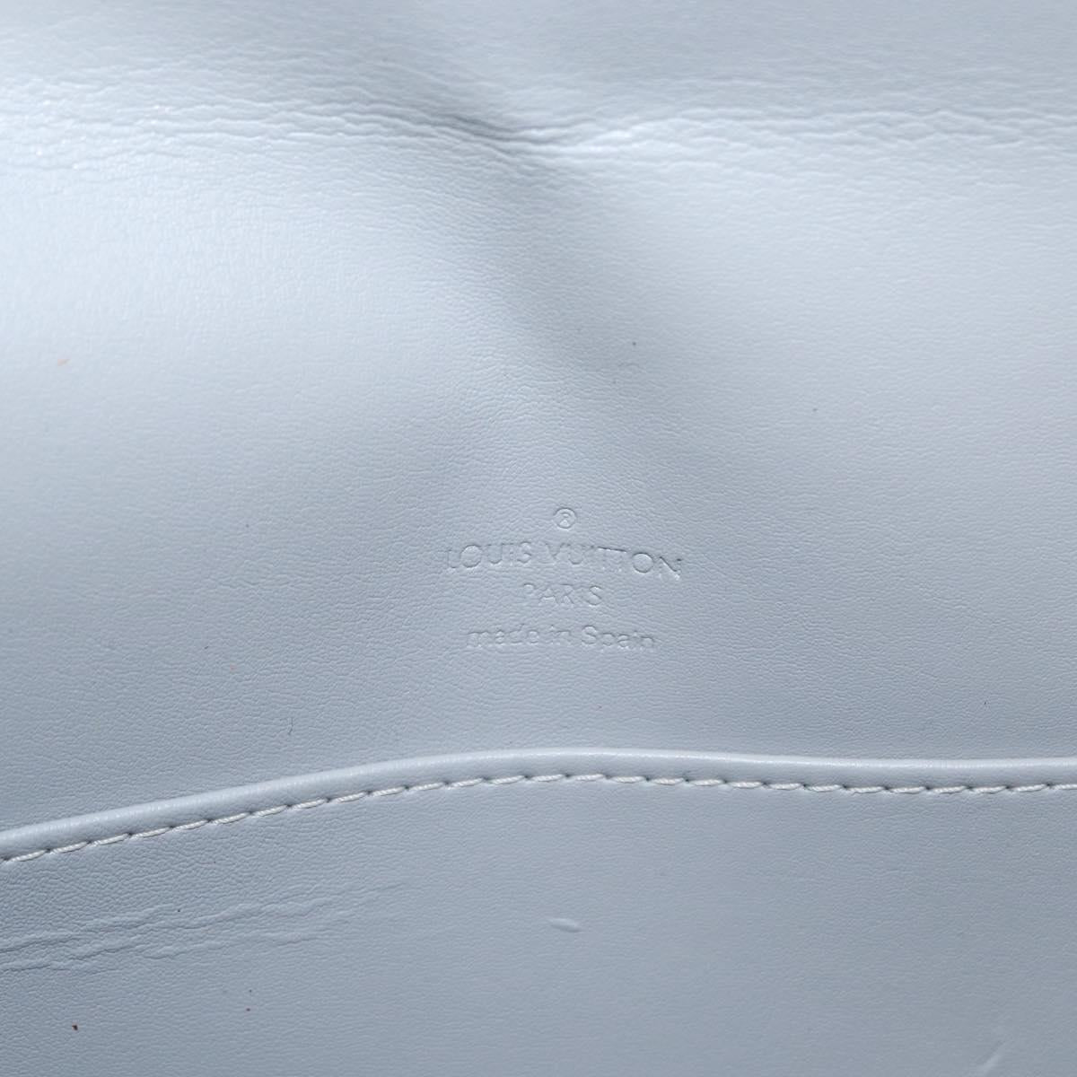 LOUIS VUITTON Monogram Vernis Thompson Street Bag Gris M91008 LV Auth 161287