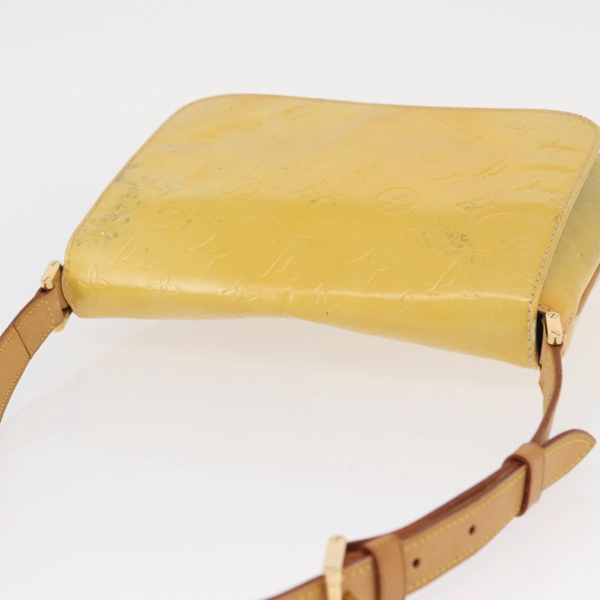 LOUIS VUITTON Monogram Vernis Thompson Street Bag Gris M91008 LV Auth 161287