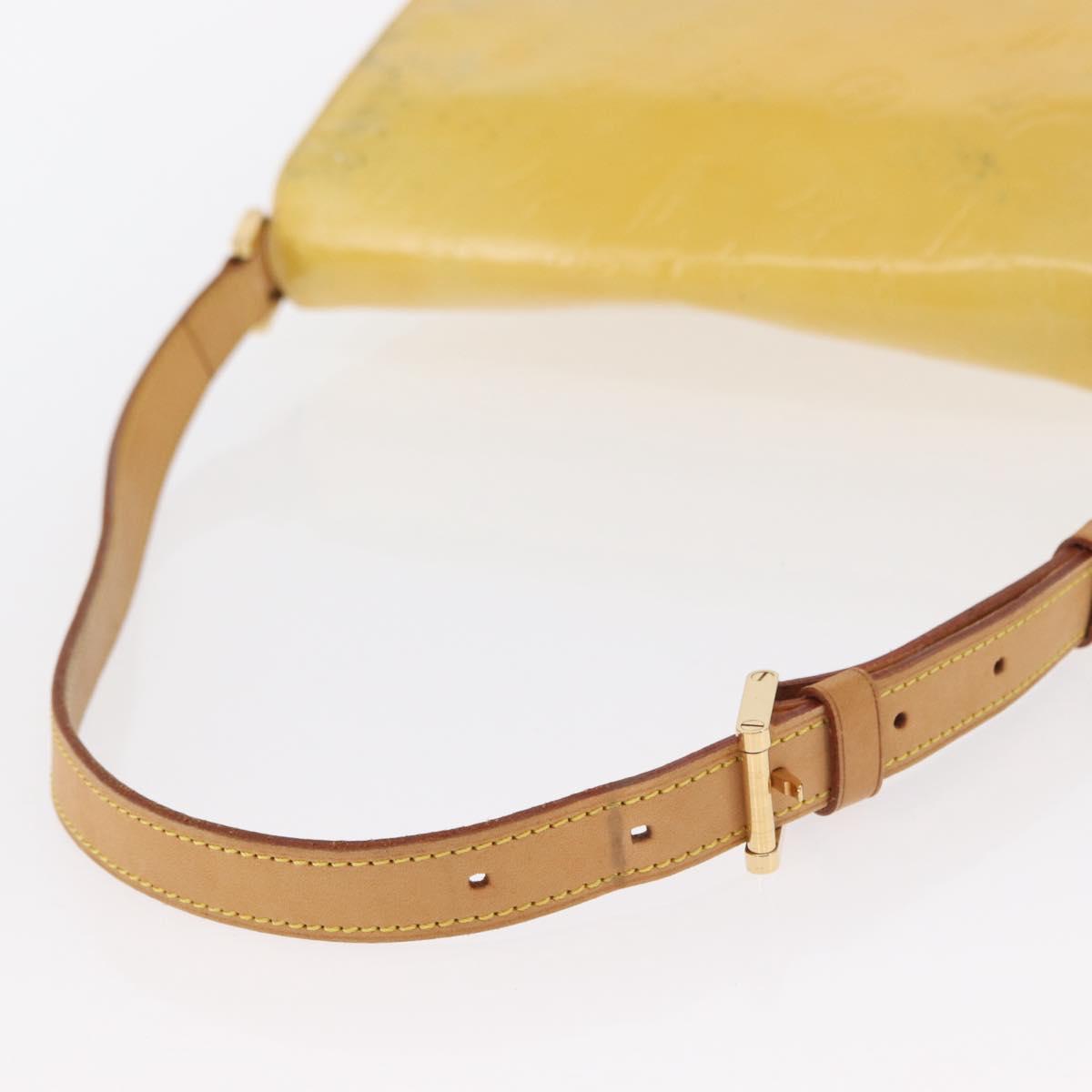 LOUIS VUITTON Monogram Vernis Thompson Street Bag Gris M91008 LV Auth 161287