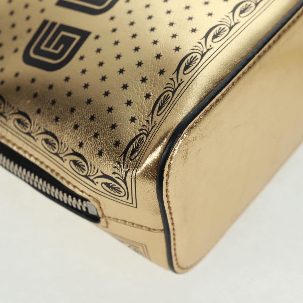 GUCCI Shoulder Bag Leather Gold 511189 Auth 161291V
